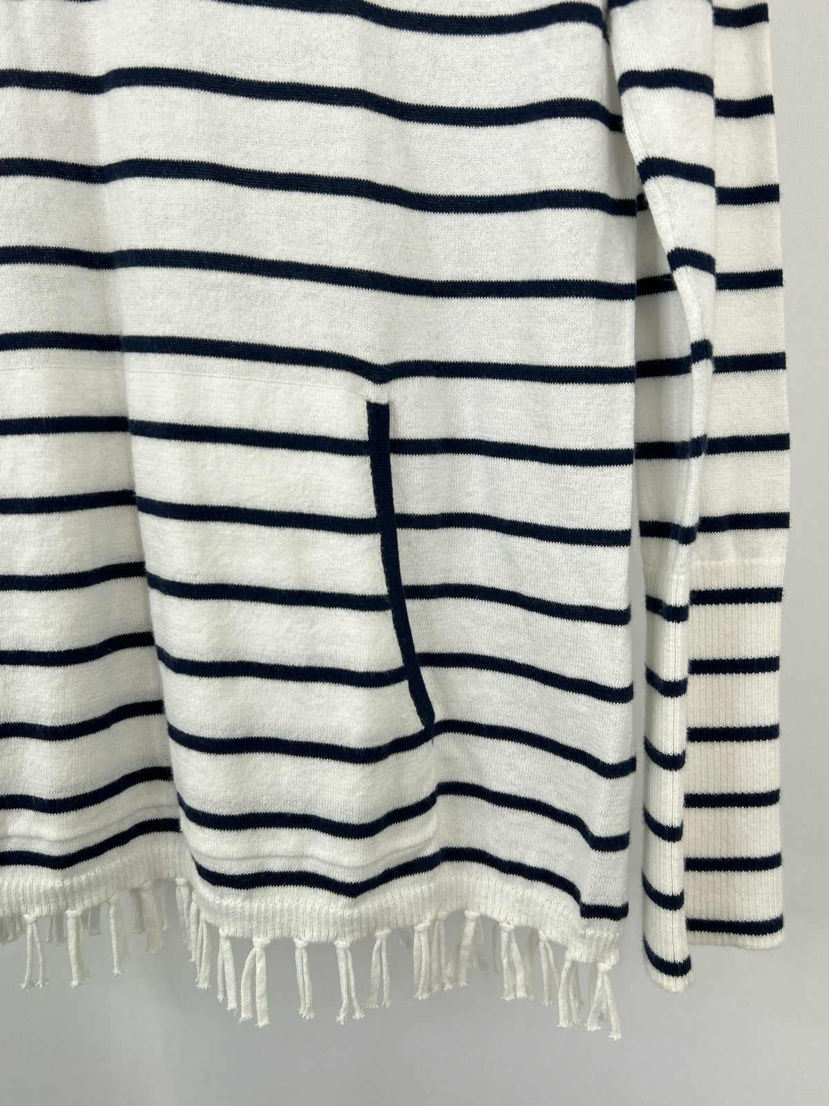 LILLY PULITZER Size M white & navy Women Sweater