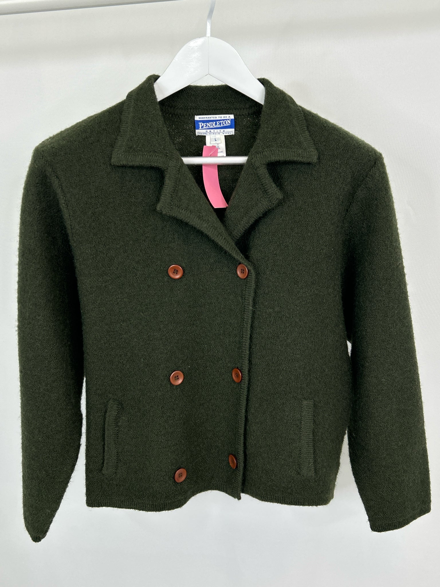 PENDLETON Size LP Green Women Jacket