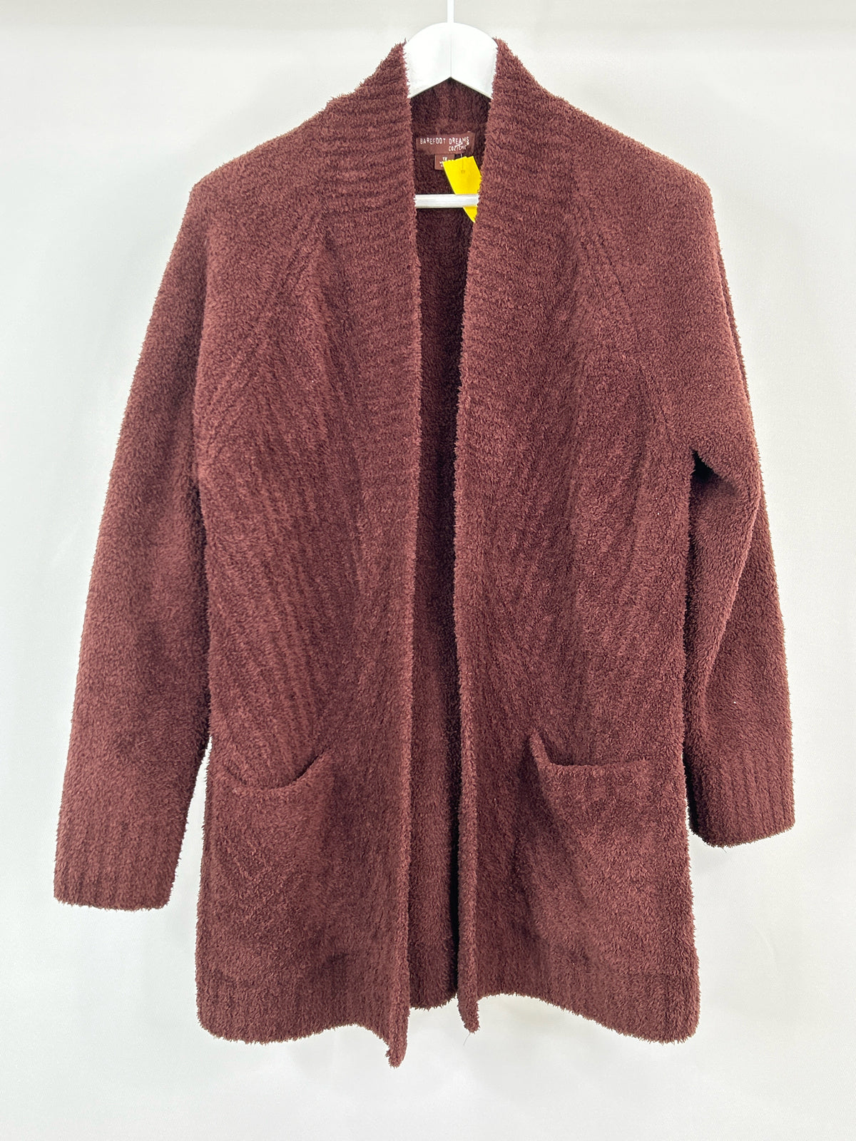 BAREFOOT DREAMS Size 1X Brown Women Cardigan