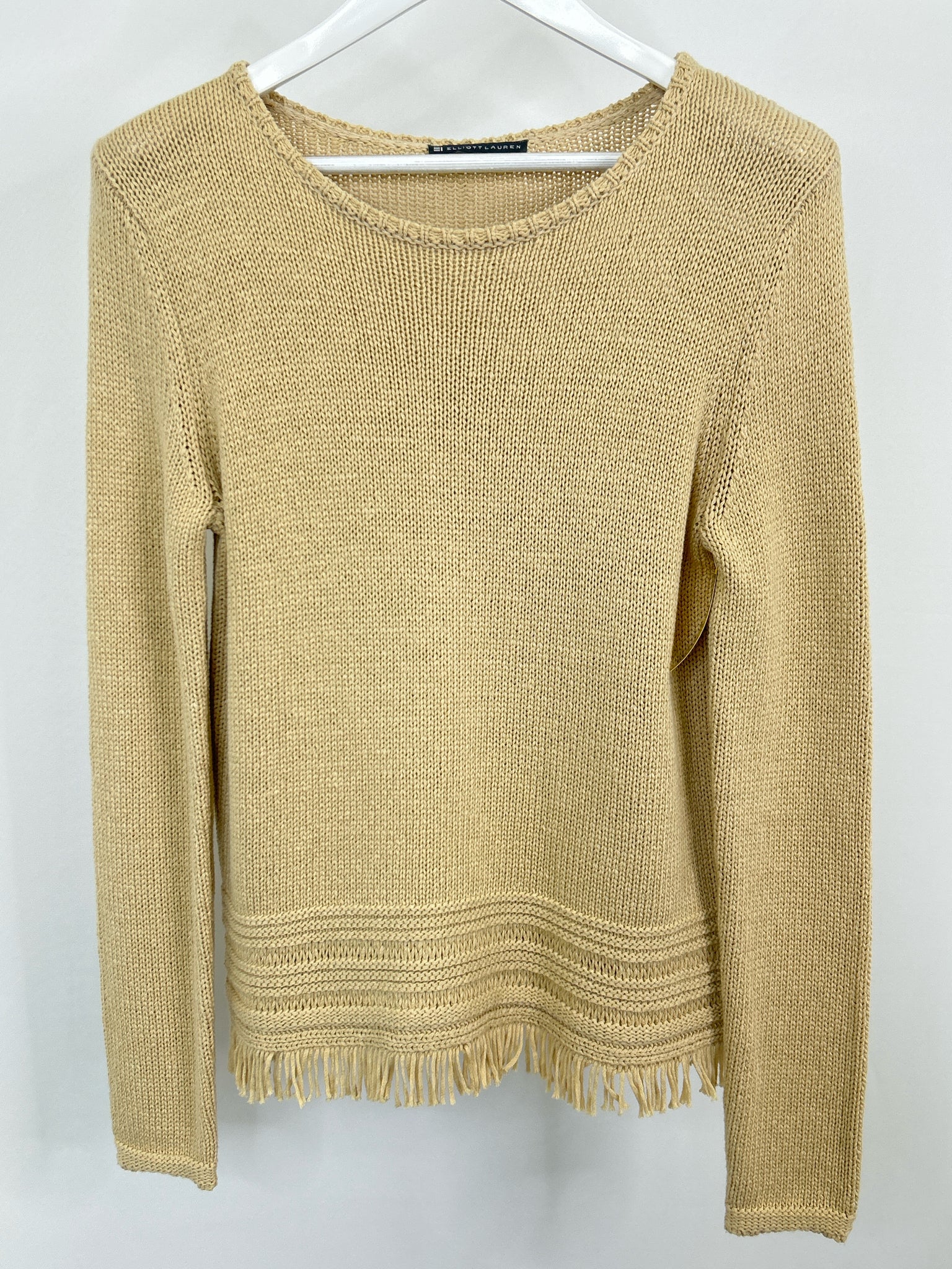 ELLIOTT LAUREN Size S/M Beige Women Sweater
