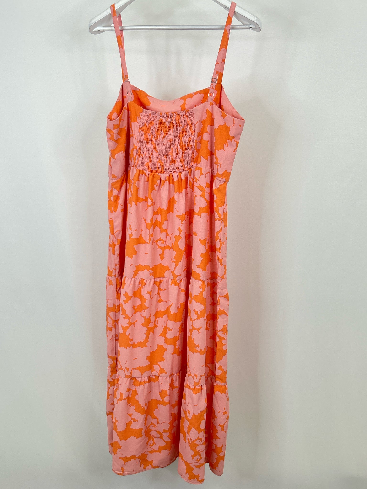 Social Standard Size XXL Coral & Pink Women Dress