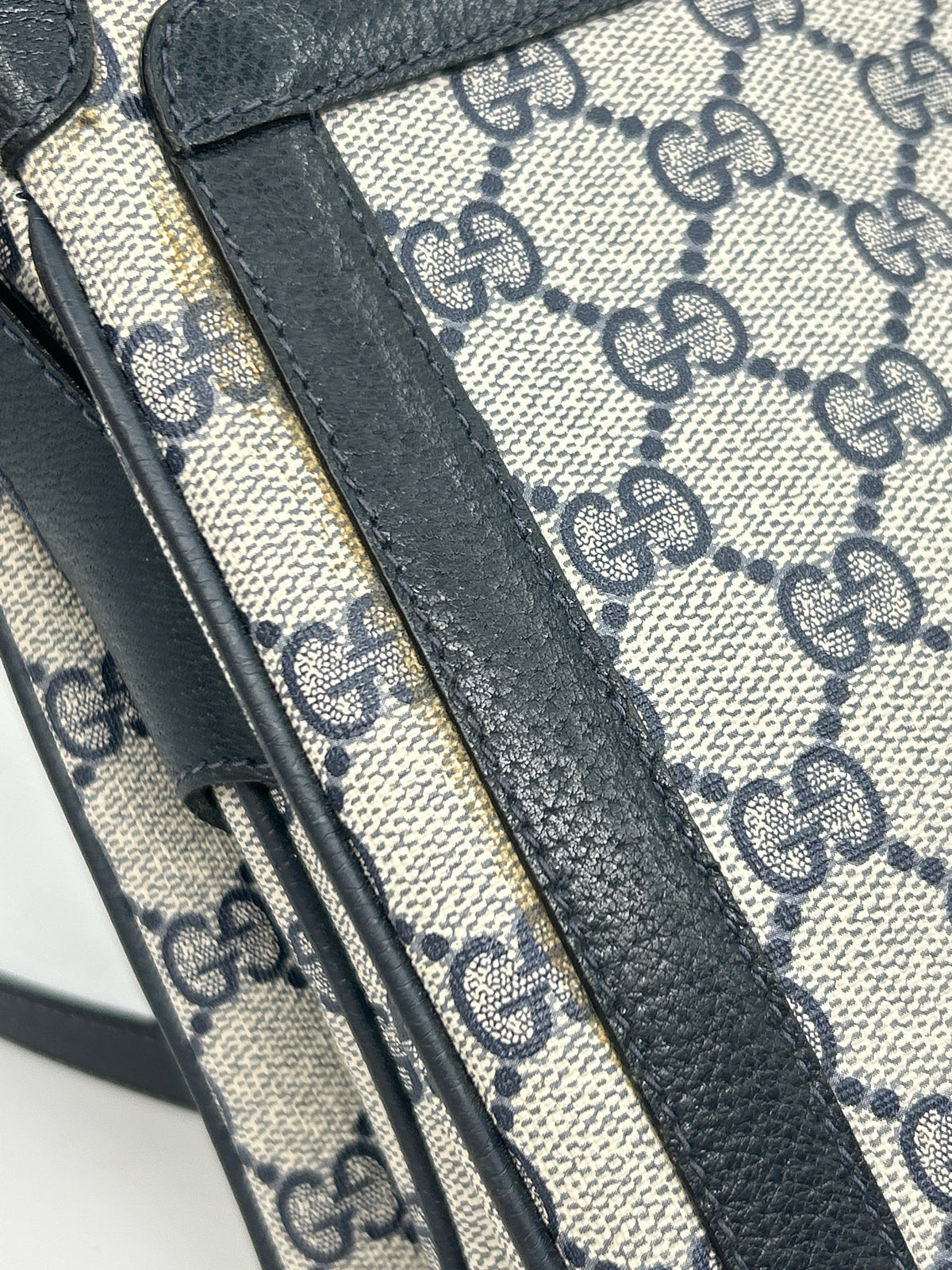 GUCCI Blue Monogram Women Purse