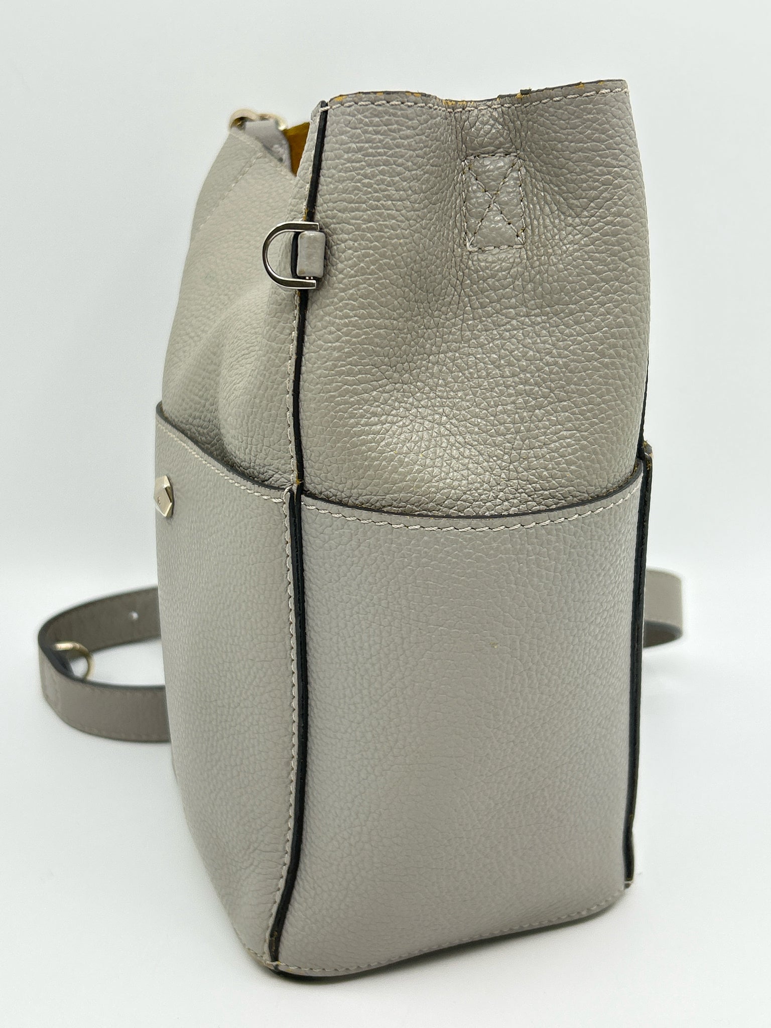 HENRI BENDEL Gray Taupe Women Purse