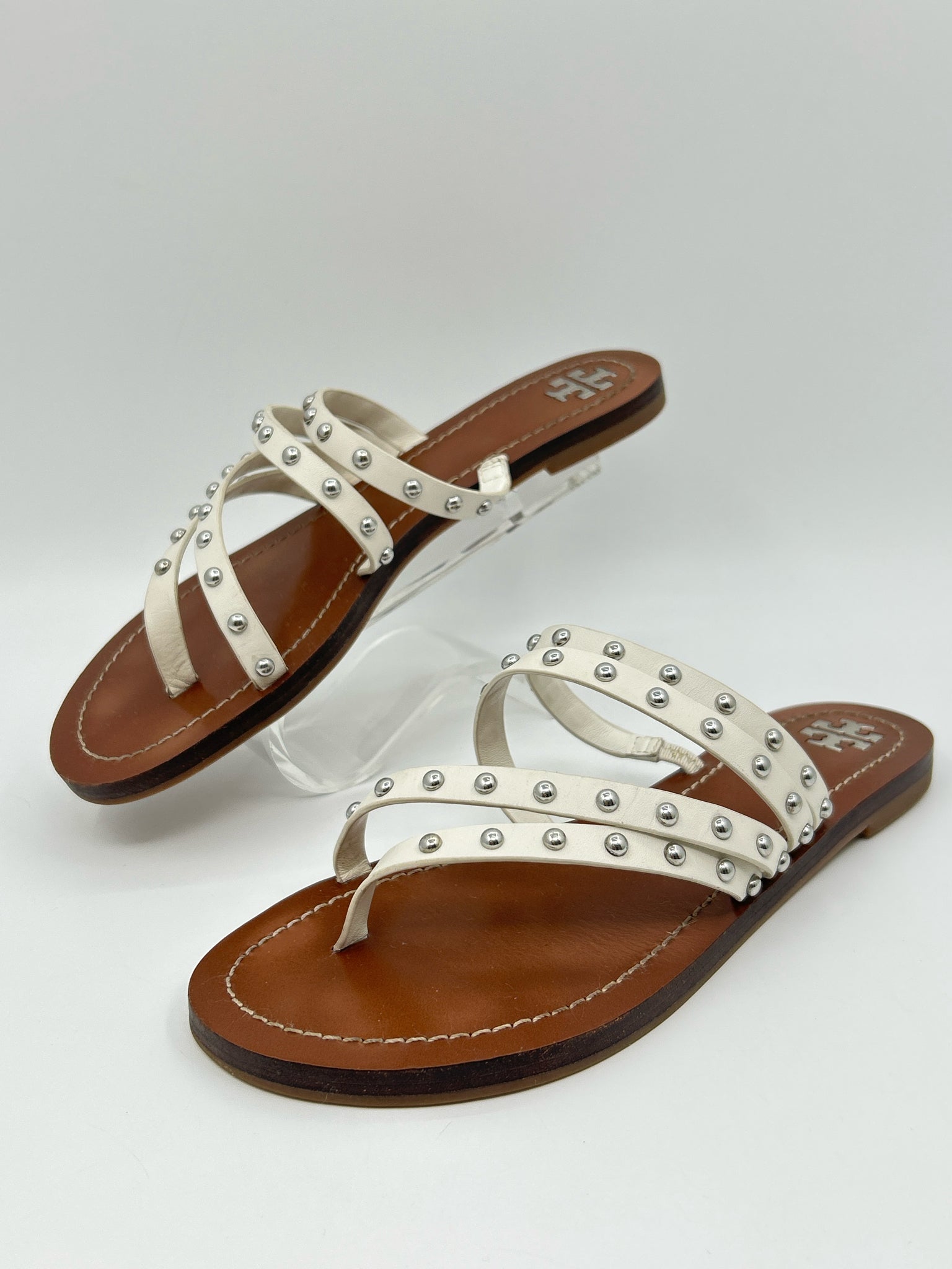 TORY BURCH Size 9M Ivory Women Sandal