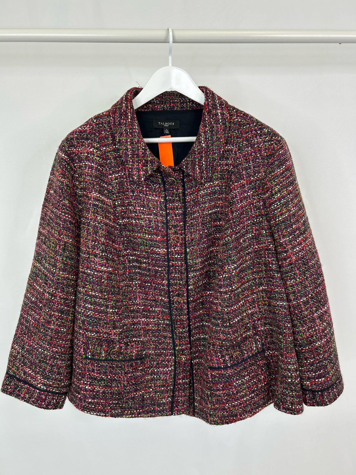 TALBOTS Size 24W Multi-Color Women Jacket