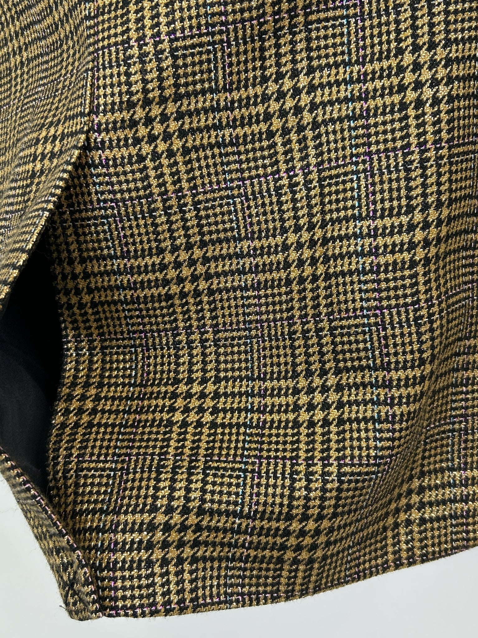 NINE WEST Size M GOLD AND BLACK Women Blazer