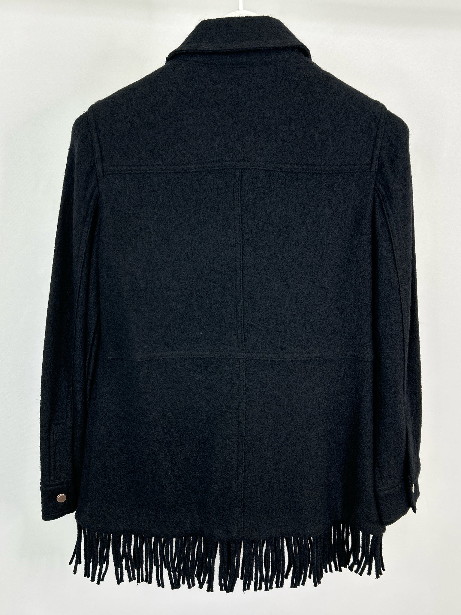 CHICO'S Size 4/6 Black Women Jacket
