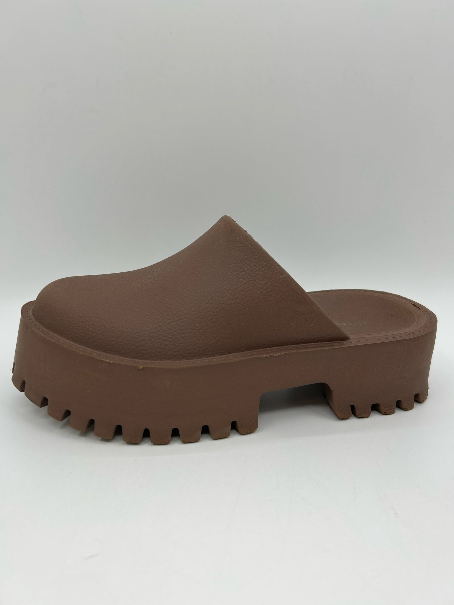 JEFFREY CAMPBELL Size 8 Brown Women Clogs