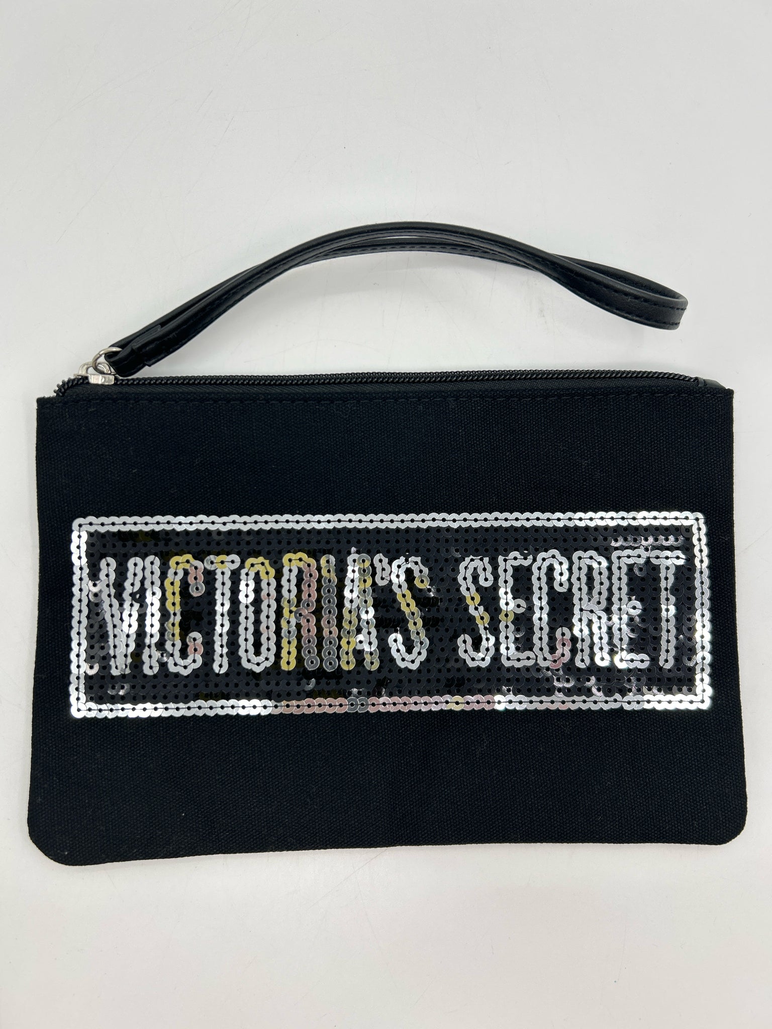 VICTORIA SECRET Black & Silver Women Tote NWT