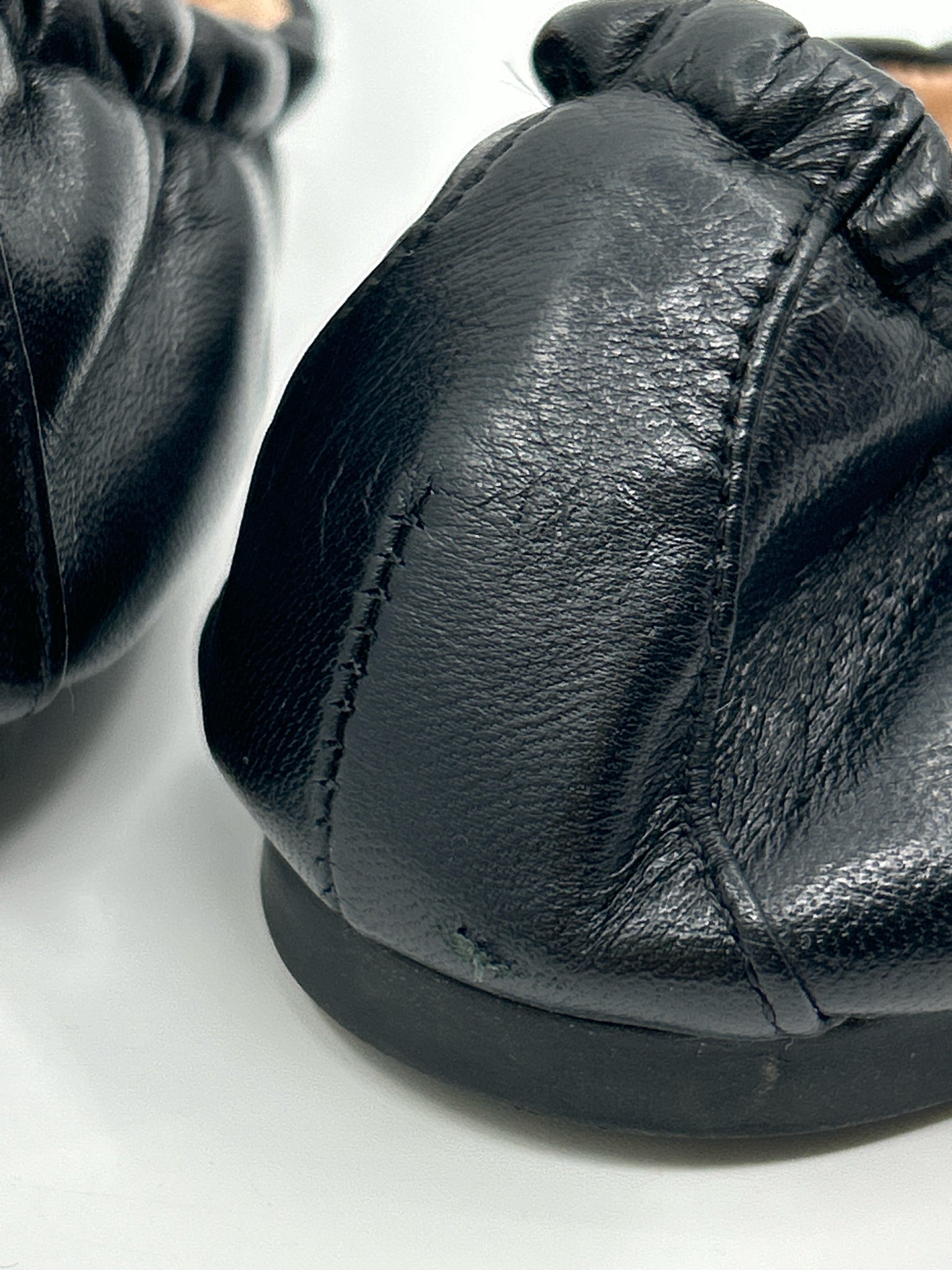 TORY BURCH Size 8.5M Black Women Flats