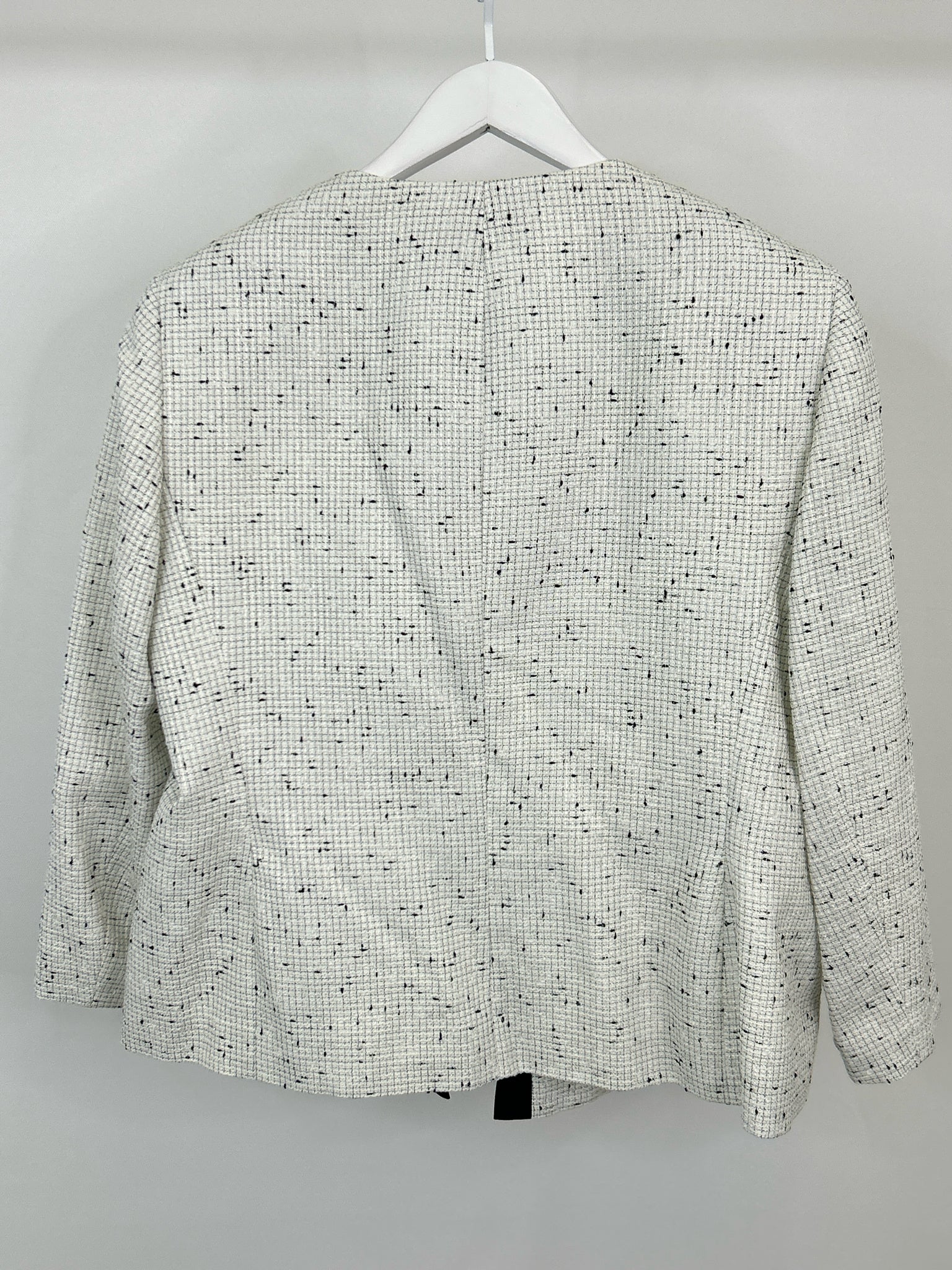 KASPER Size 16 White Women Blazer