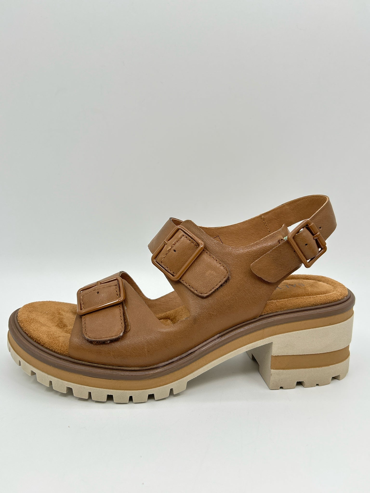 SALVIA Size 8.5 HONEY Women Sandal