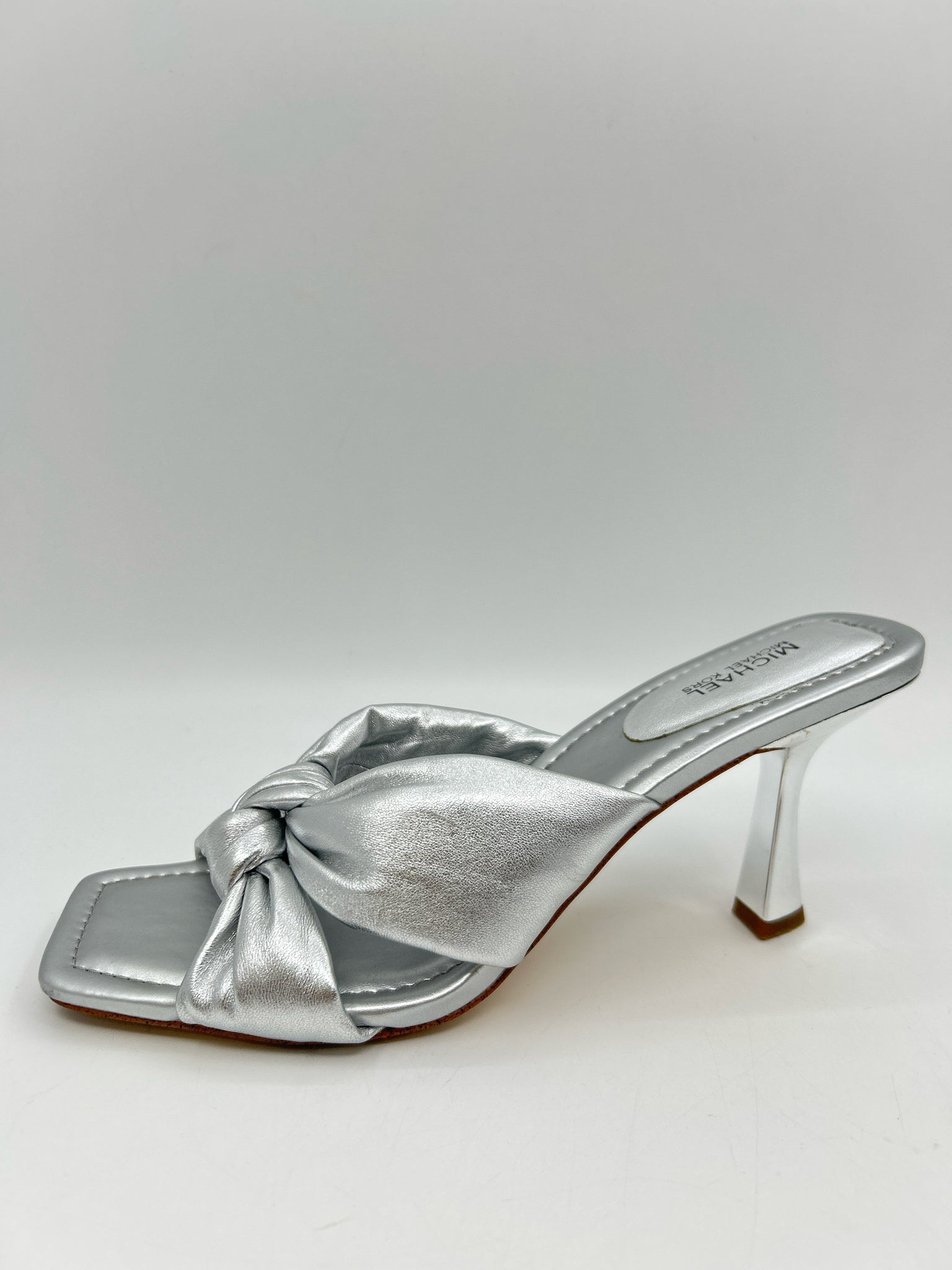 MICHAEL MICHAEL KORS Size 9M Silver Metallic Women Sandal