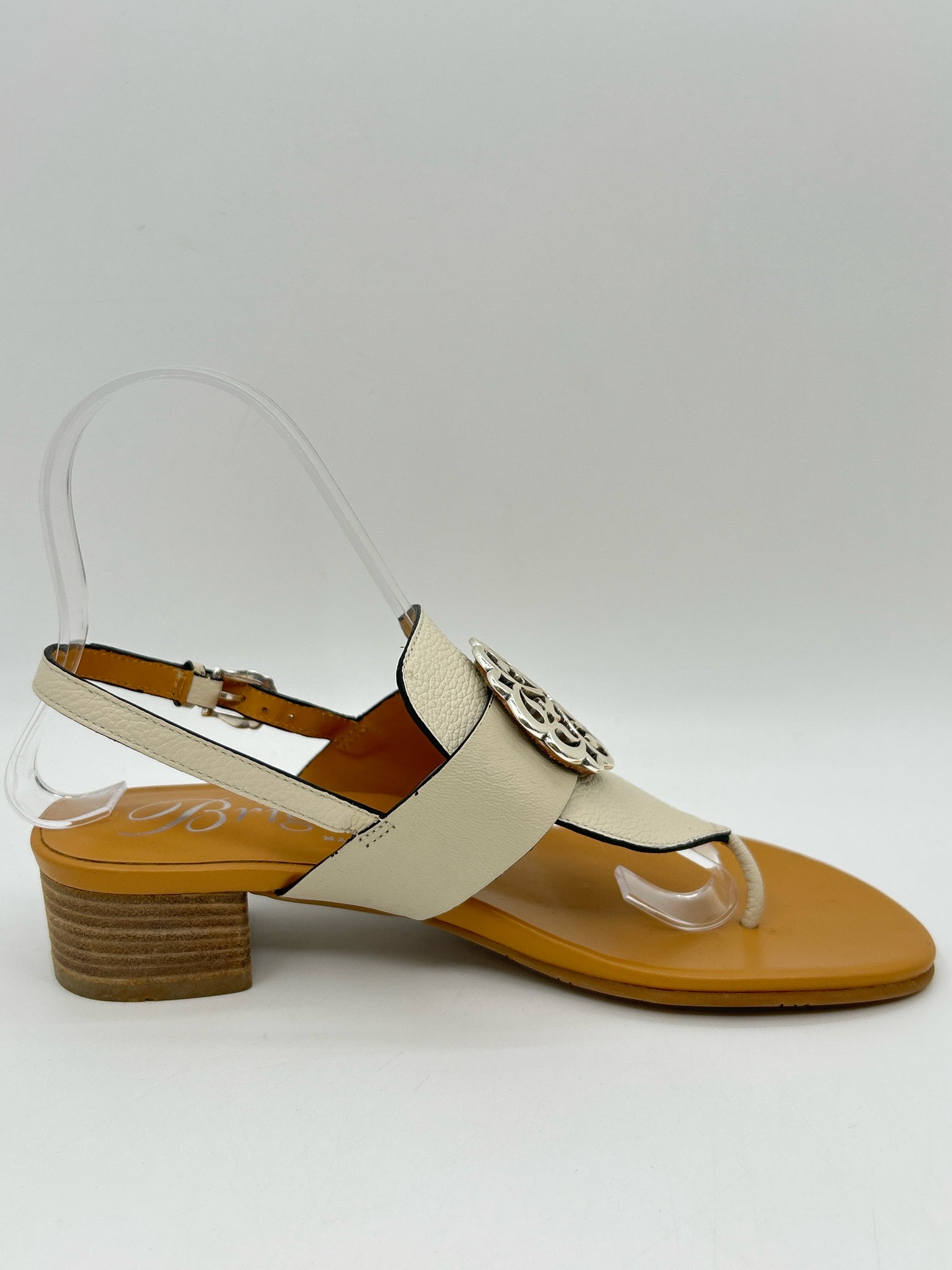 BRIGHTON Size 7M BONE Women Sandal