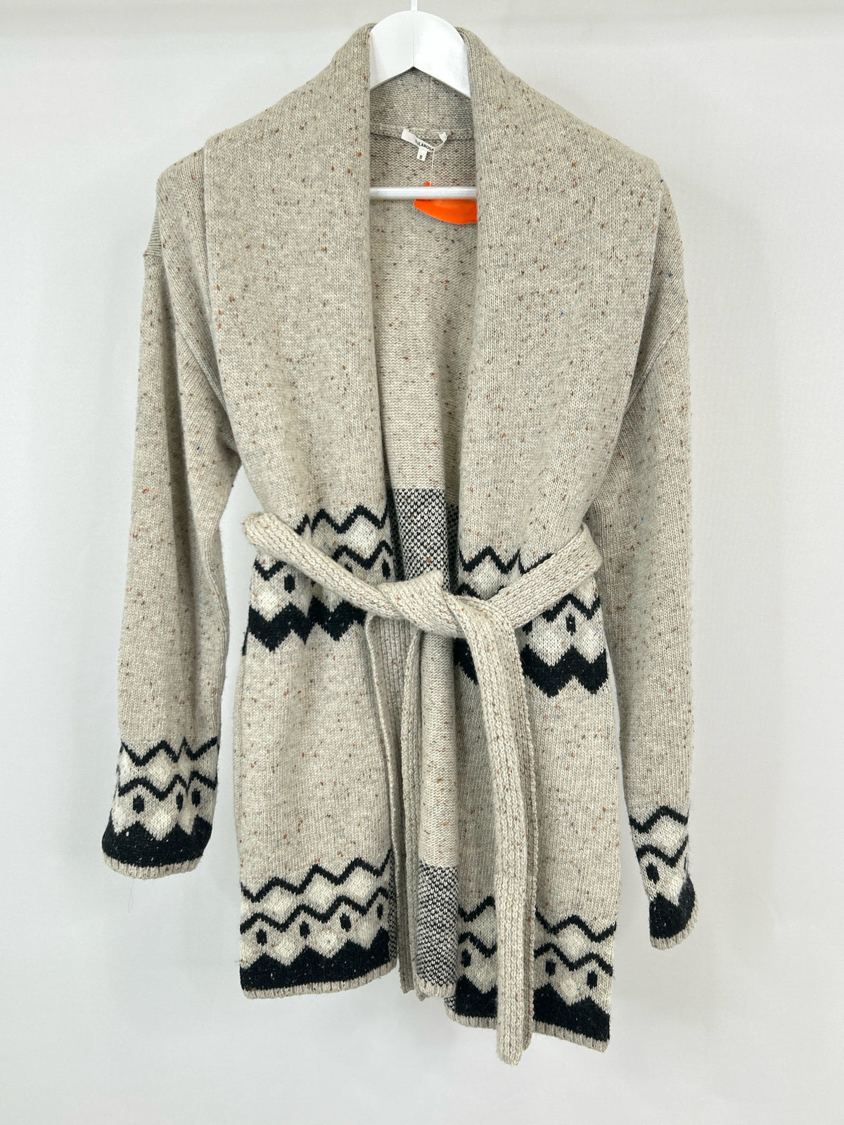 TULAROSA Size S Taupe and black Women Cardigan
