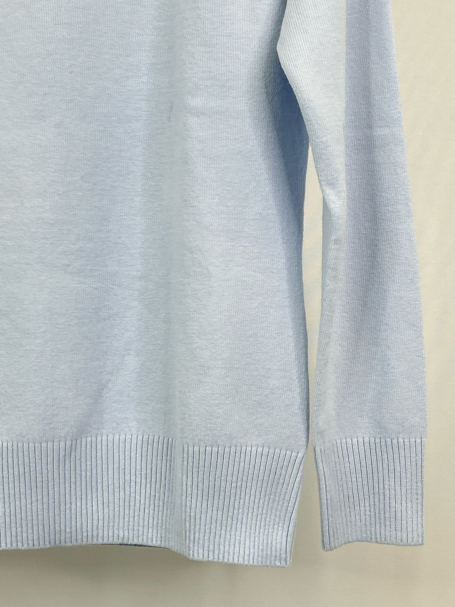 FRENCH CONNECTION Size L Pale Blue Women Sweater NWT