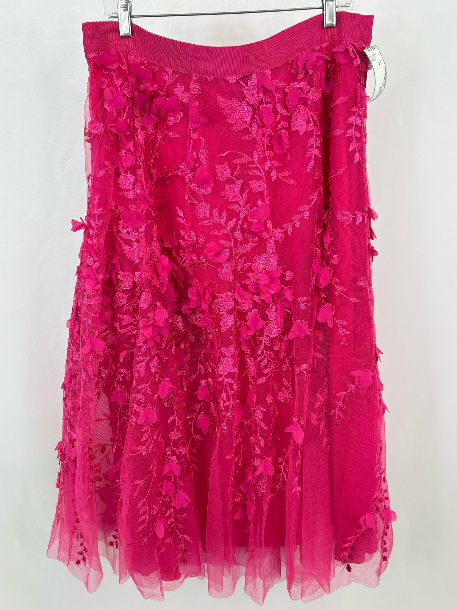 MAISON COMMON Size 14 Fuschia Women Skirt