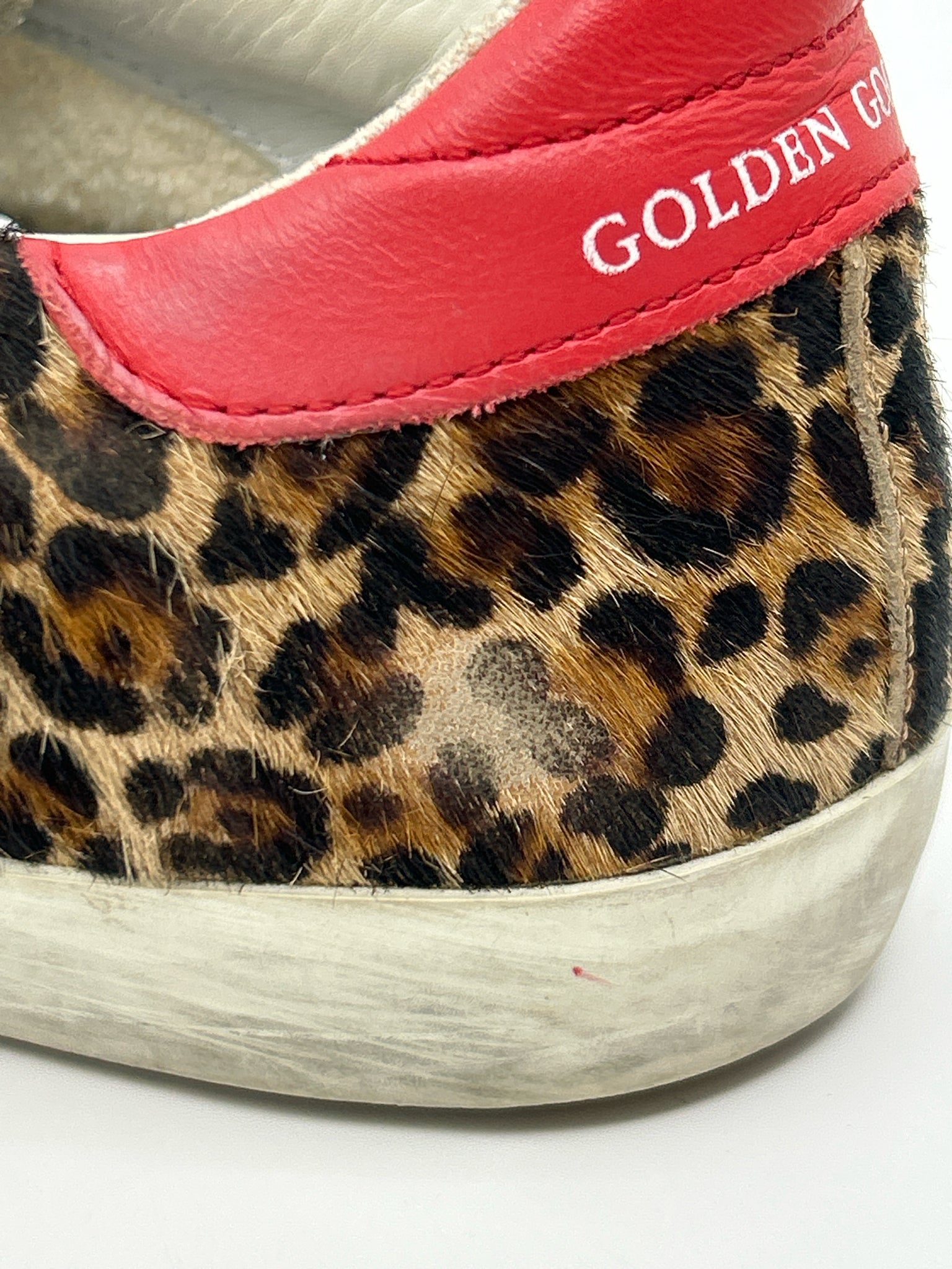 GOLDEN GOOSE Size 38 Animal Print Women Sneakers