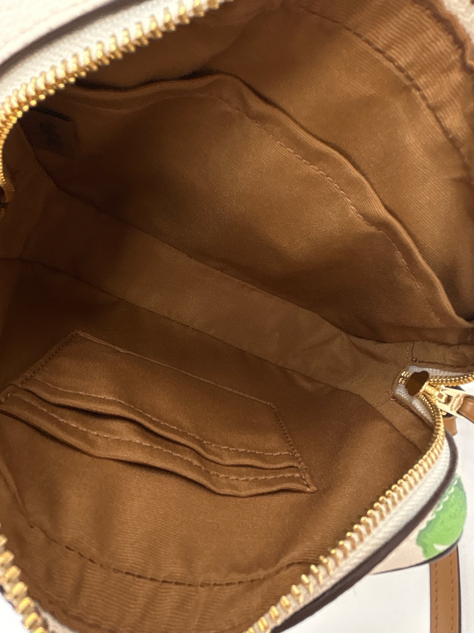 COACH White and Green Women Purse NWT