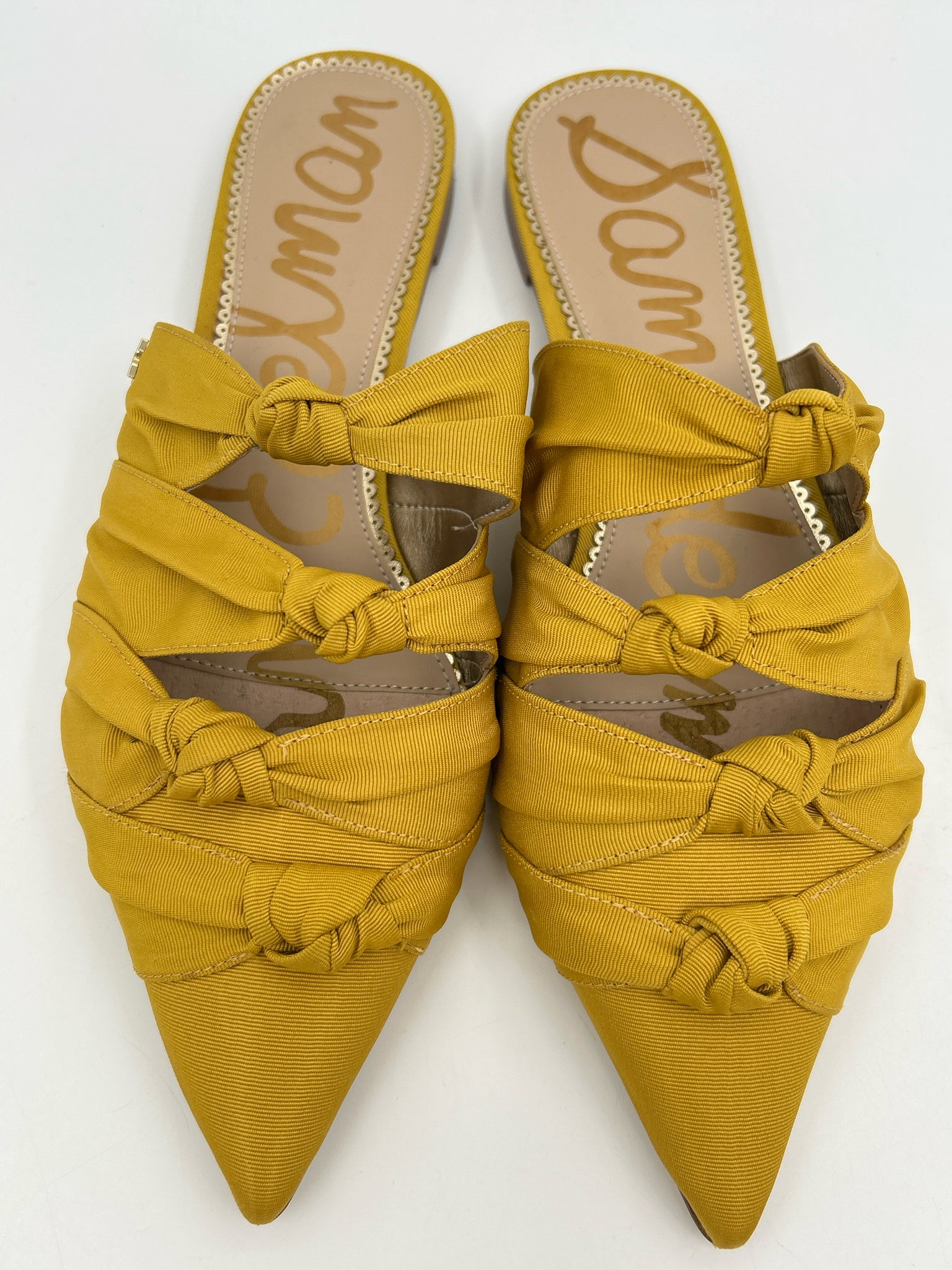 SAM EDELMAN Size 10M Gold Women Flats