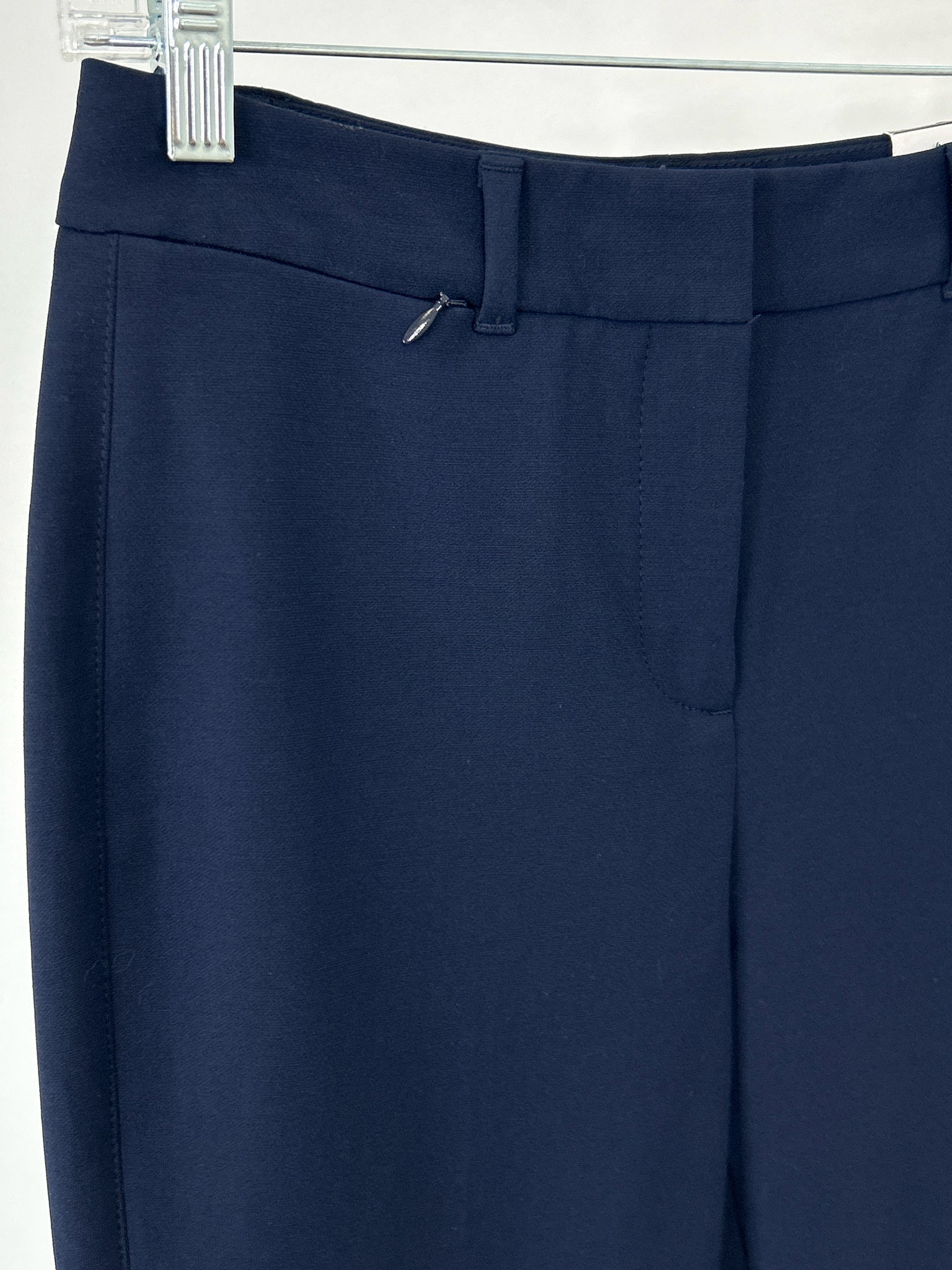 White House Black Market Size 2L Navy Women Pants NWT