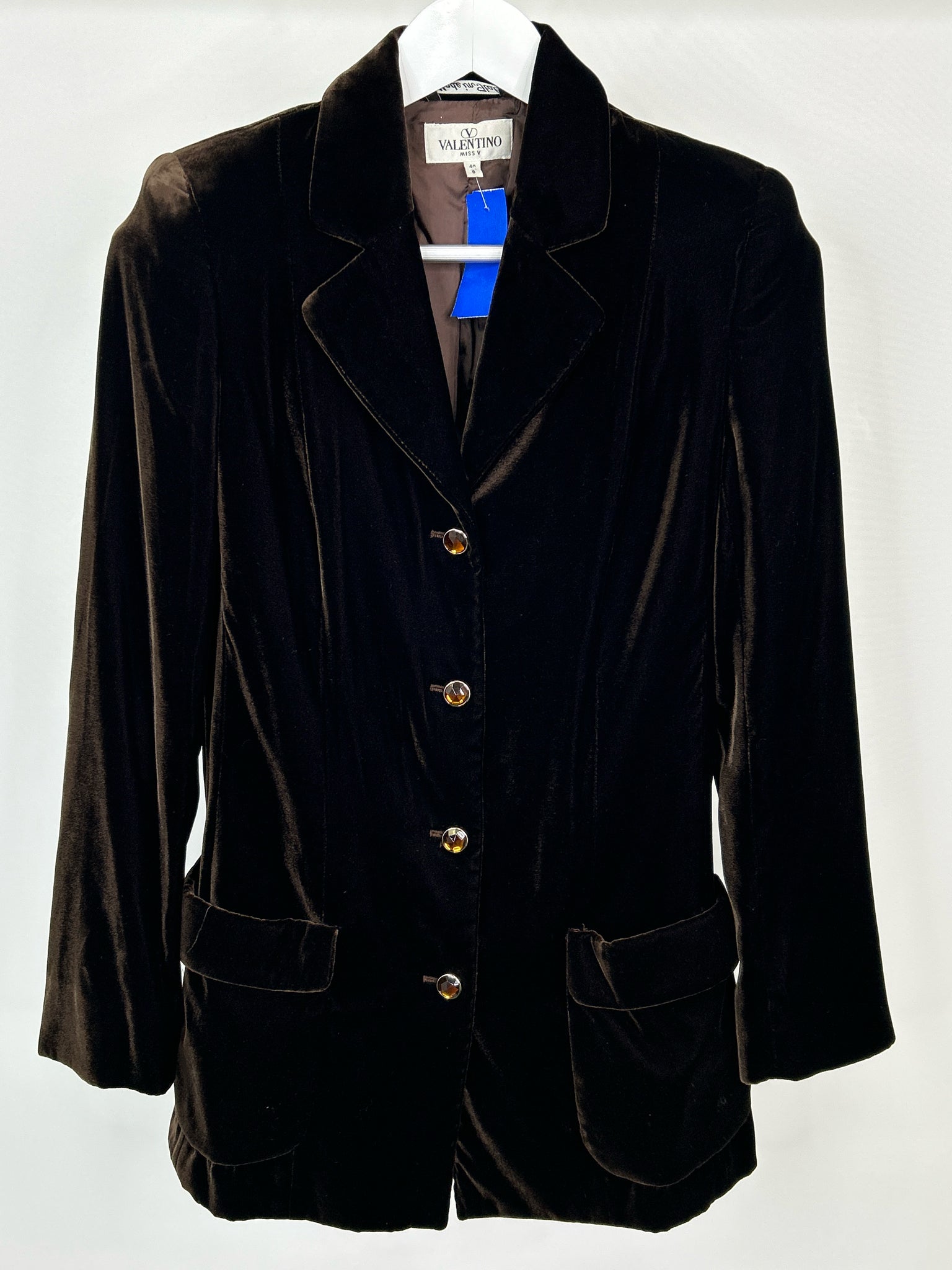 VALENTINO Size 40/6 Brown Women Jacket