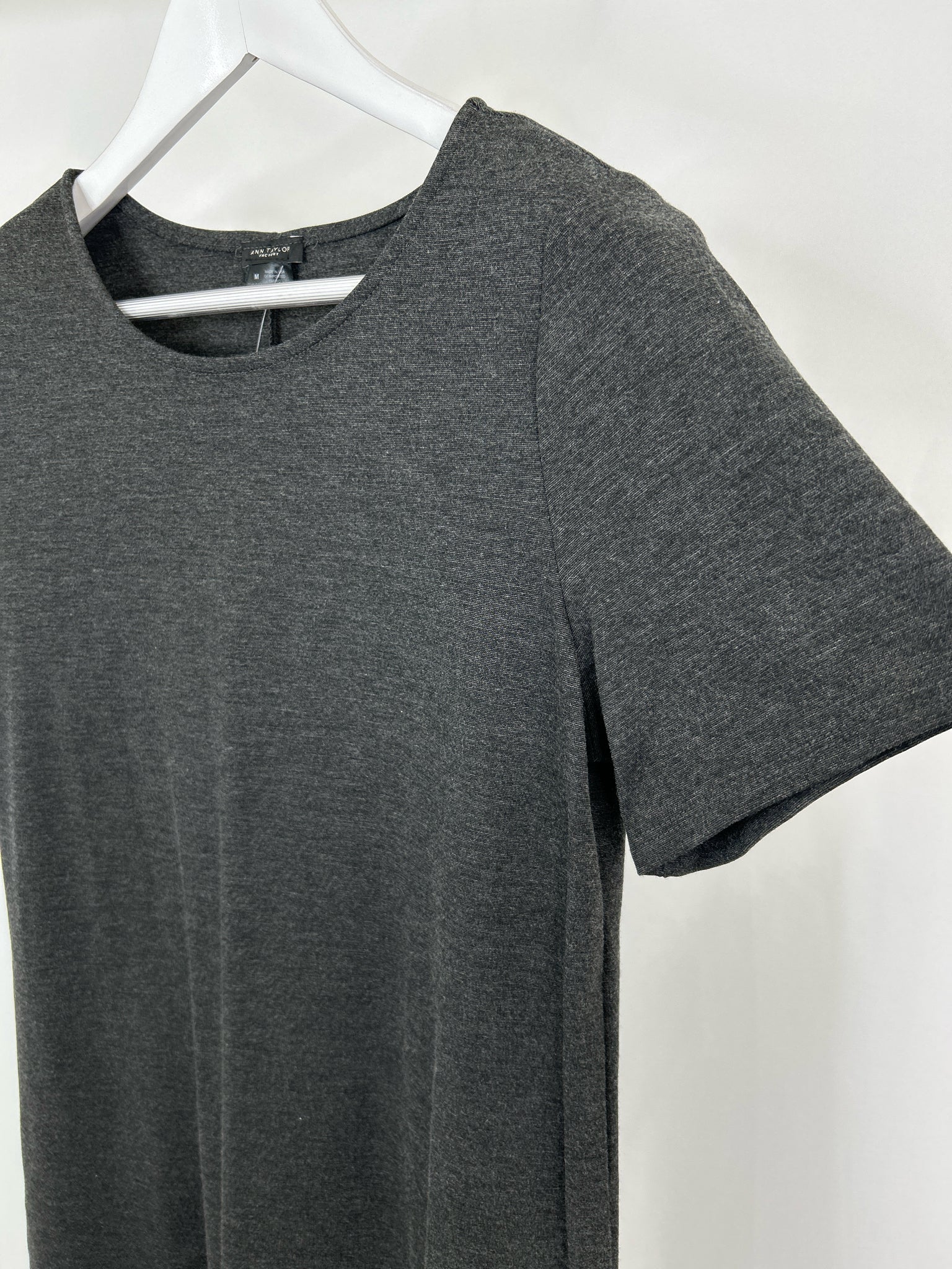 ANN TAYLOR FACTORY Size M Charcoal Women Dress