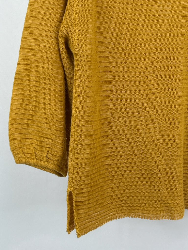 SUNDANCE Size M Mustard Sweater