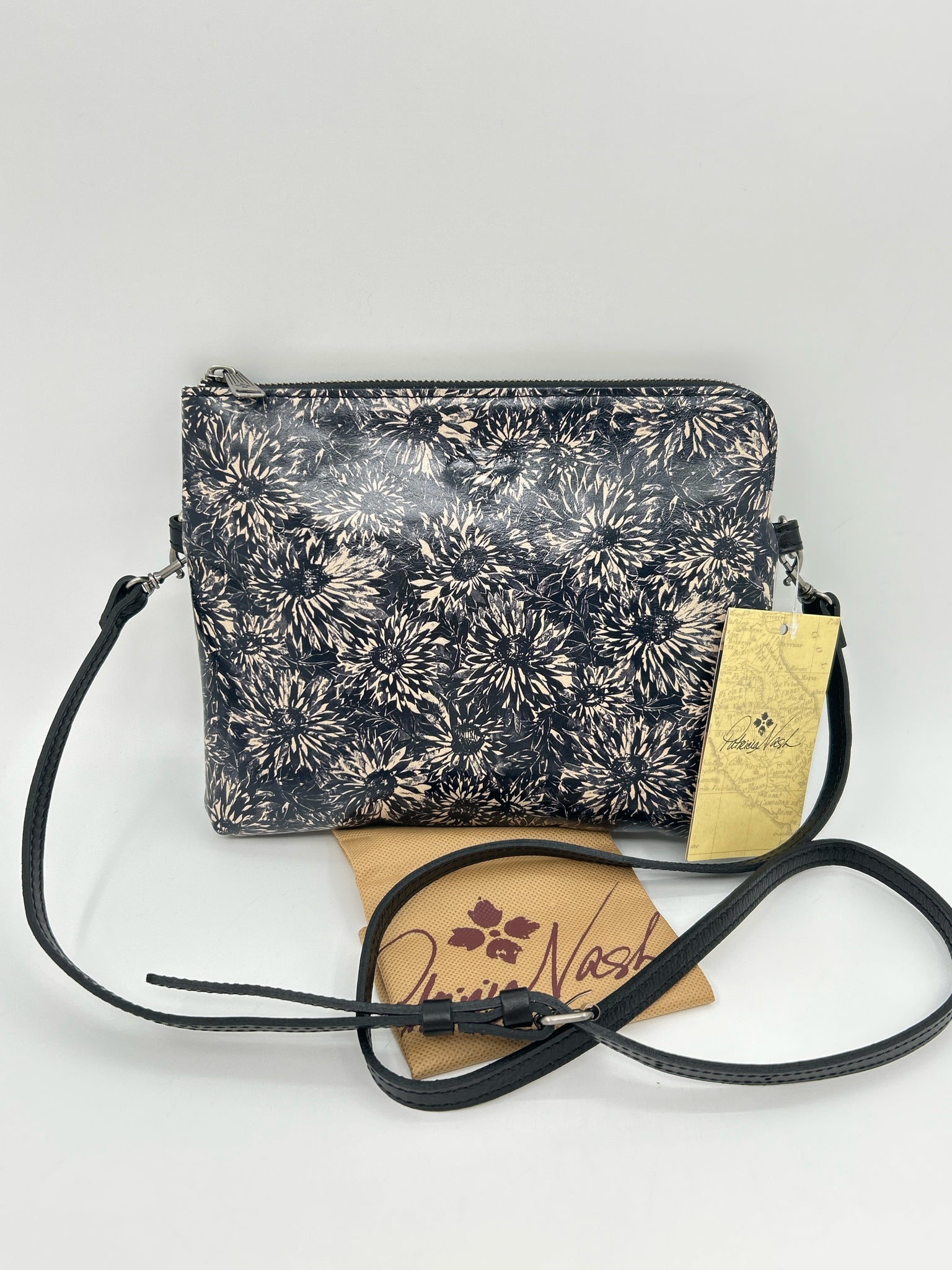 PATRICIA NASH NWT Black Floral Women Purse
