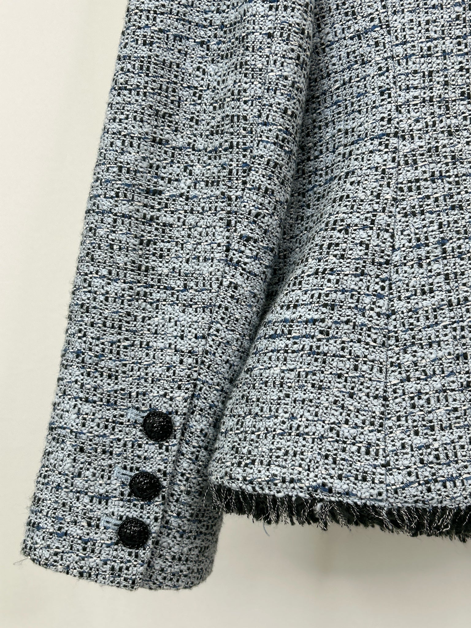 KARL LAGERFELD Size 16 blue and black Women Blazer