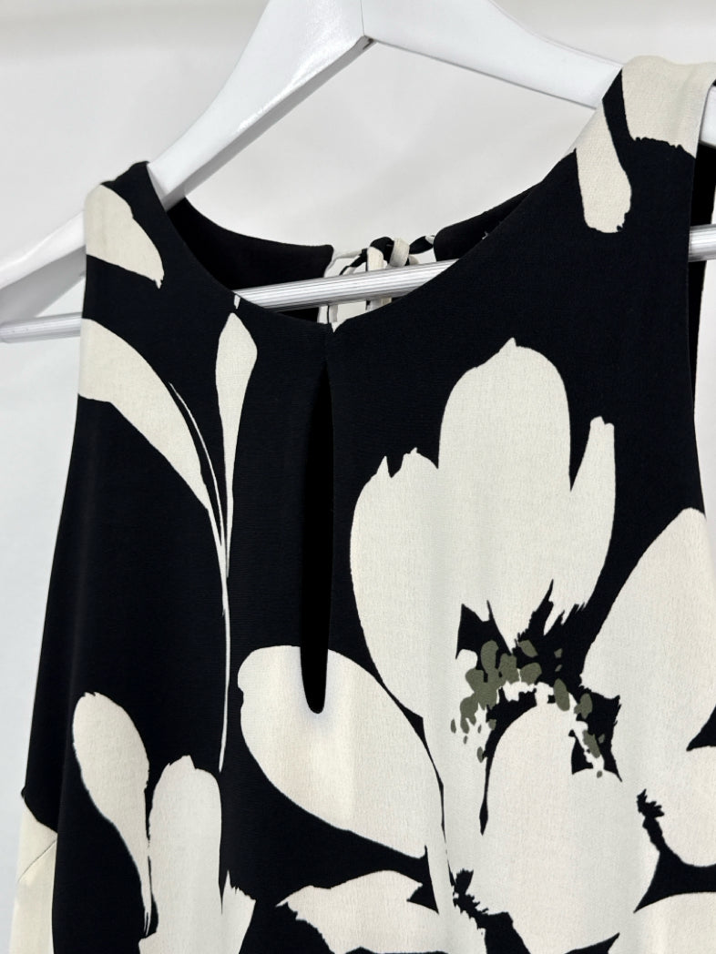 TOMMY BAHAMA Size M Black & White Women Dress