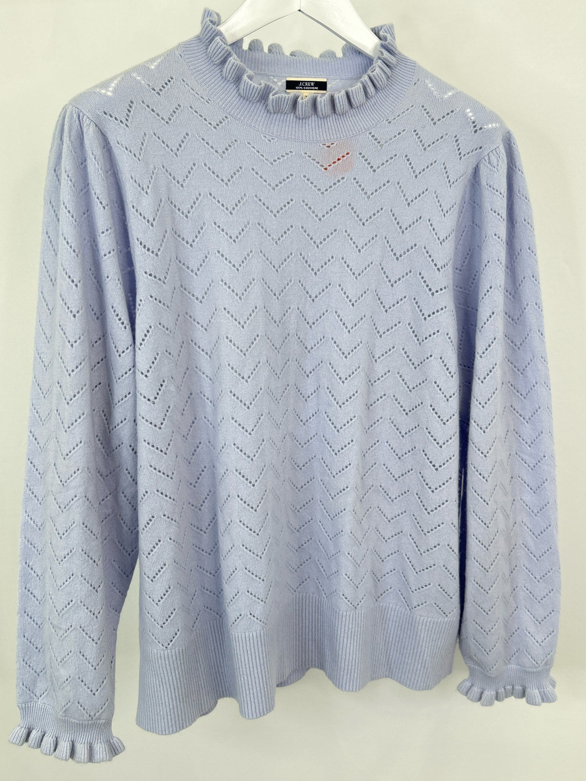 J. CREW Size 3X Baby Blue Women Sweater