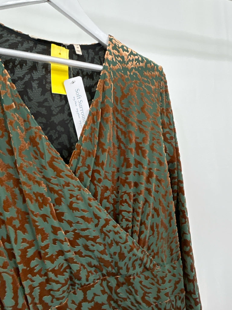 SOFT SURROUNDINGS Size 1X Copper Dress NWT