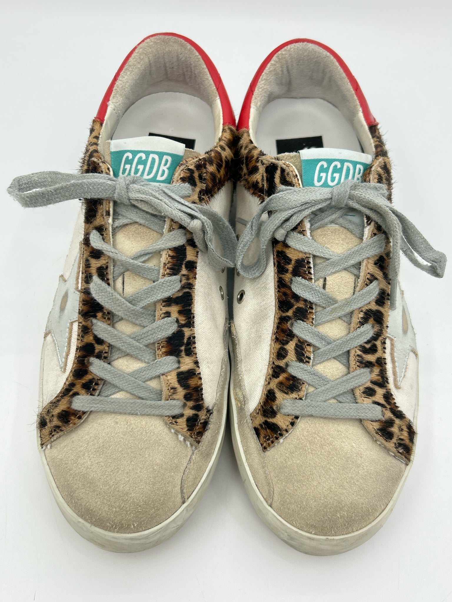 GOLDEN GOOSE Size 38 Animal Print Women Sneakers