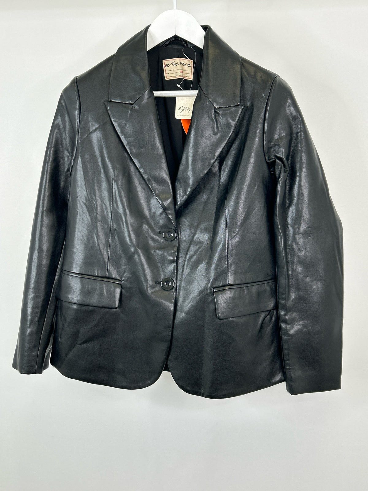 WE THE FREE Size XS Black Women Blazer NWT