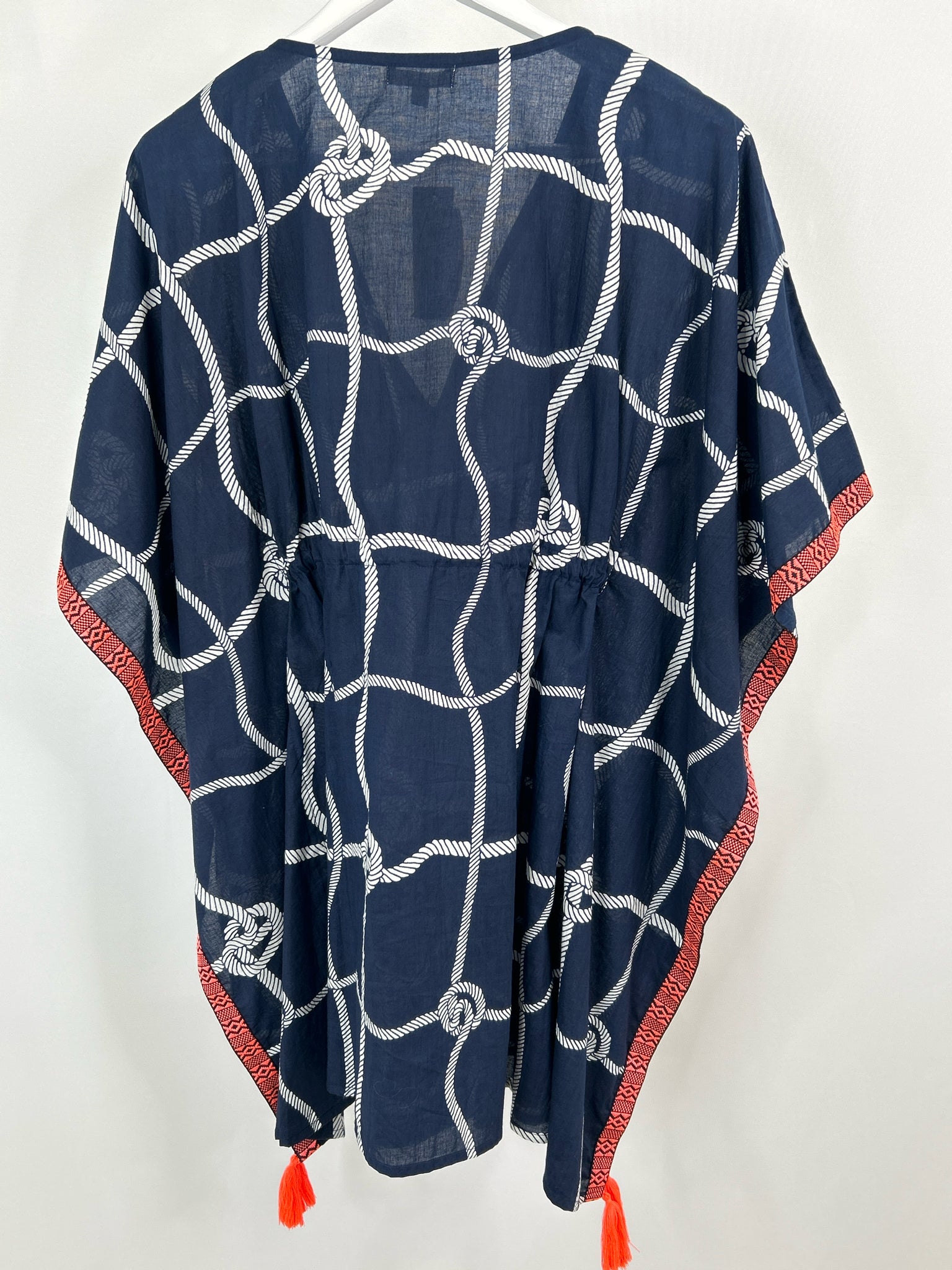 DEBBIE KATZ Size M Navy Women Top