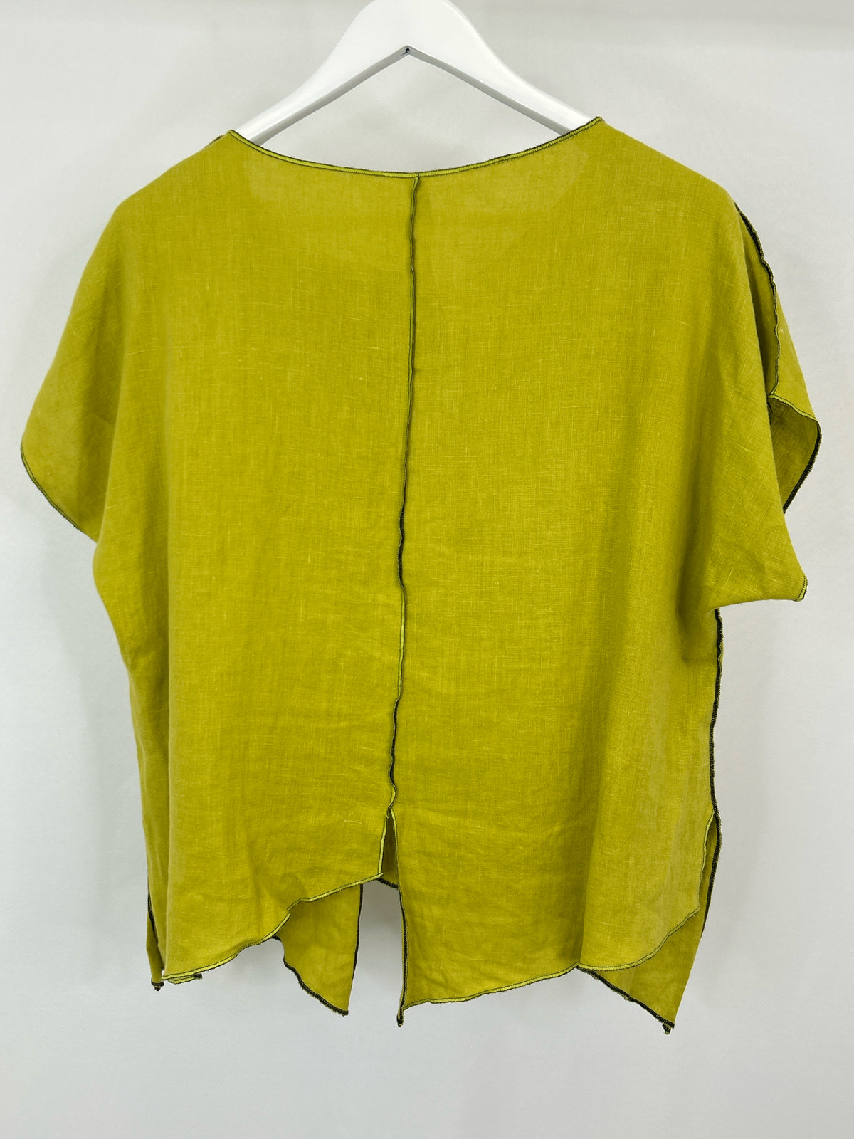 XIAO Size M Lime Green Women Blouse