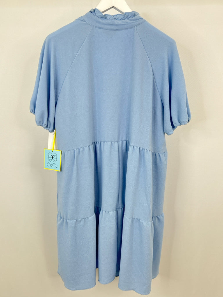 CECE Size 2X Light Blue Women's Dress NWT