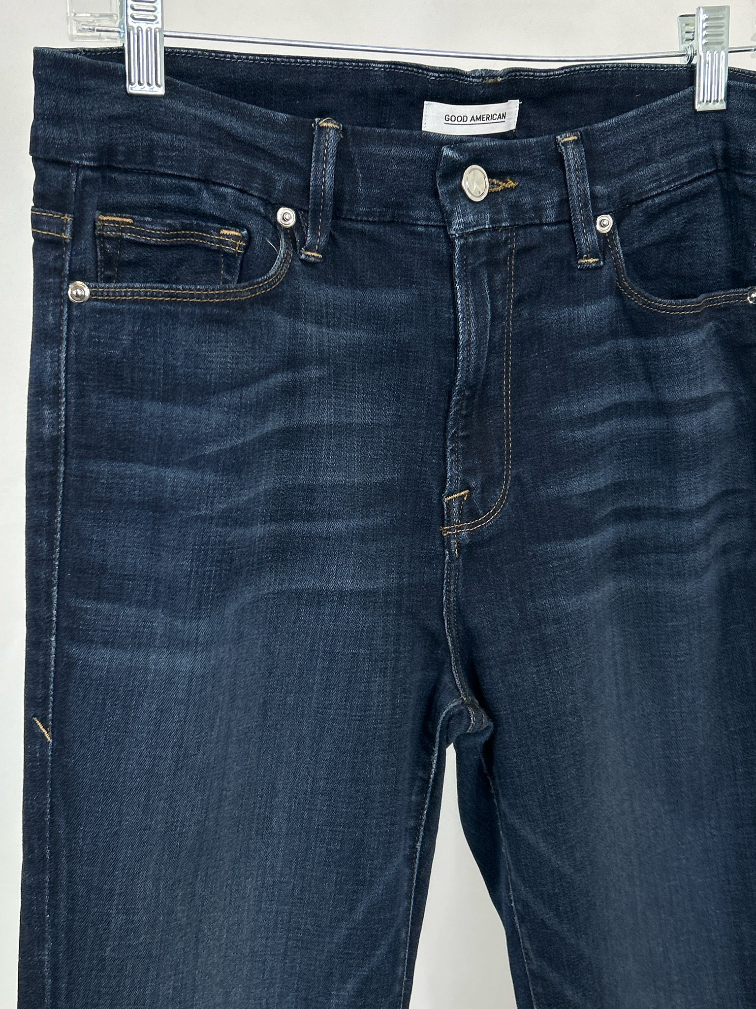 GOOD AMERICAN Size 12/31 BLUE DENIM Women jeans