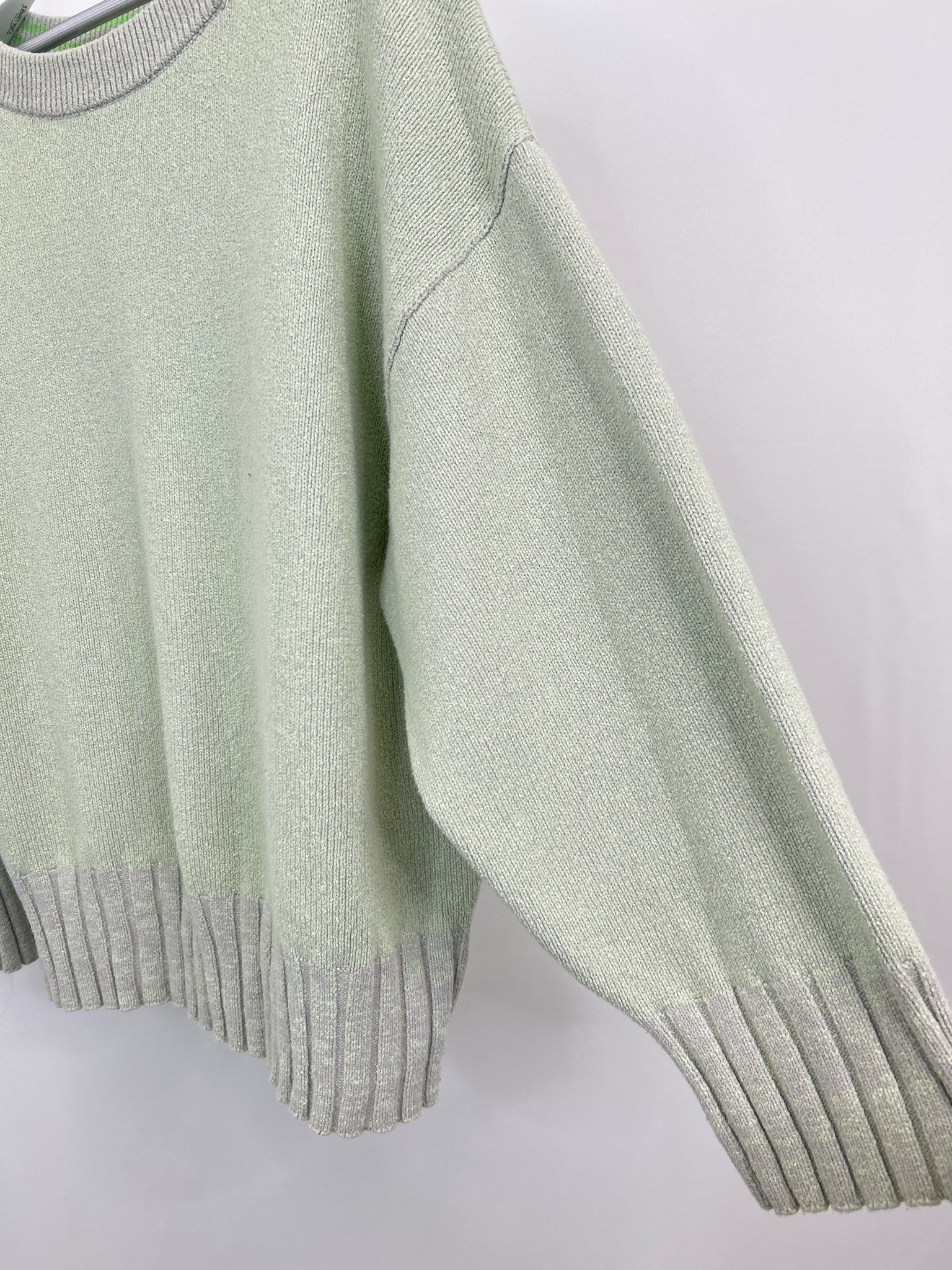FREE PEOPLE Size L Pale Green Women Tunic