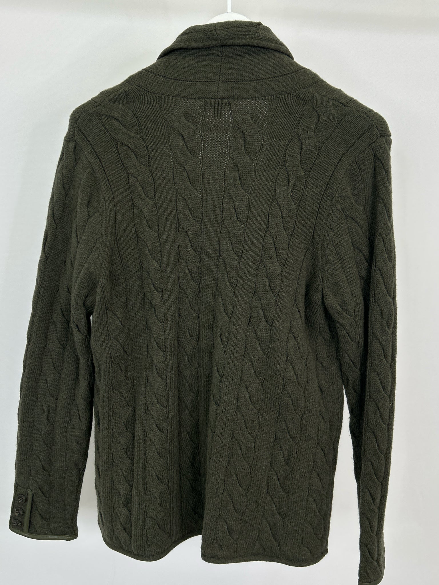 TALBOTS NWT Size L OLIVE Women's Cardigan