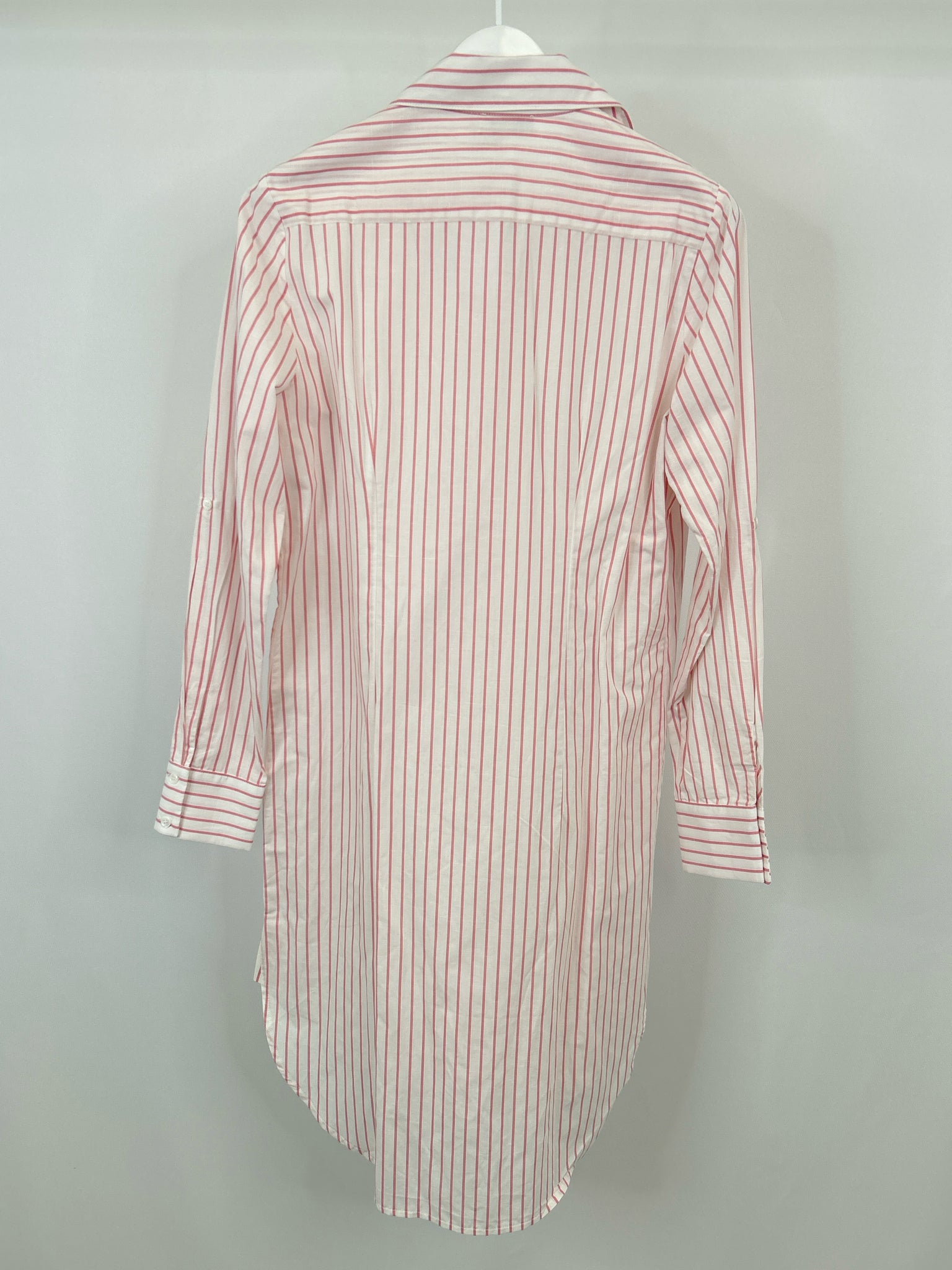 Harshman Size L White and Pink Women Dress NWT