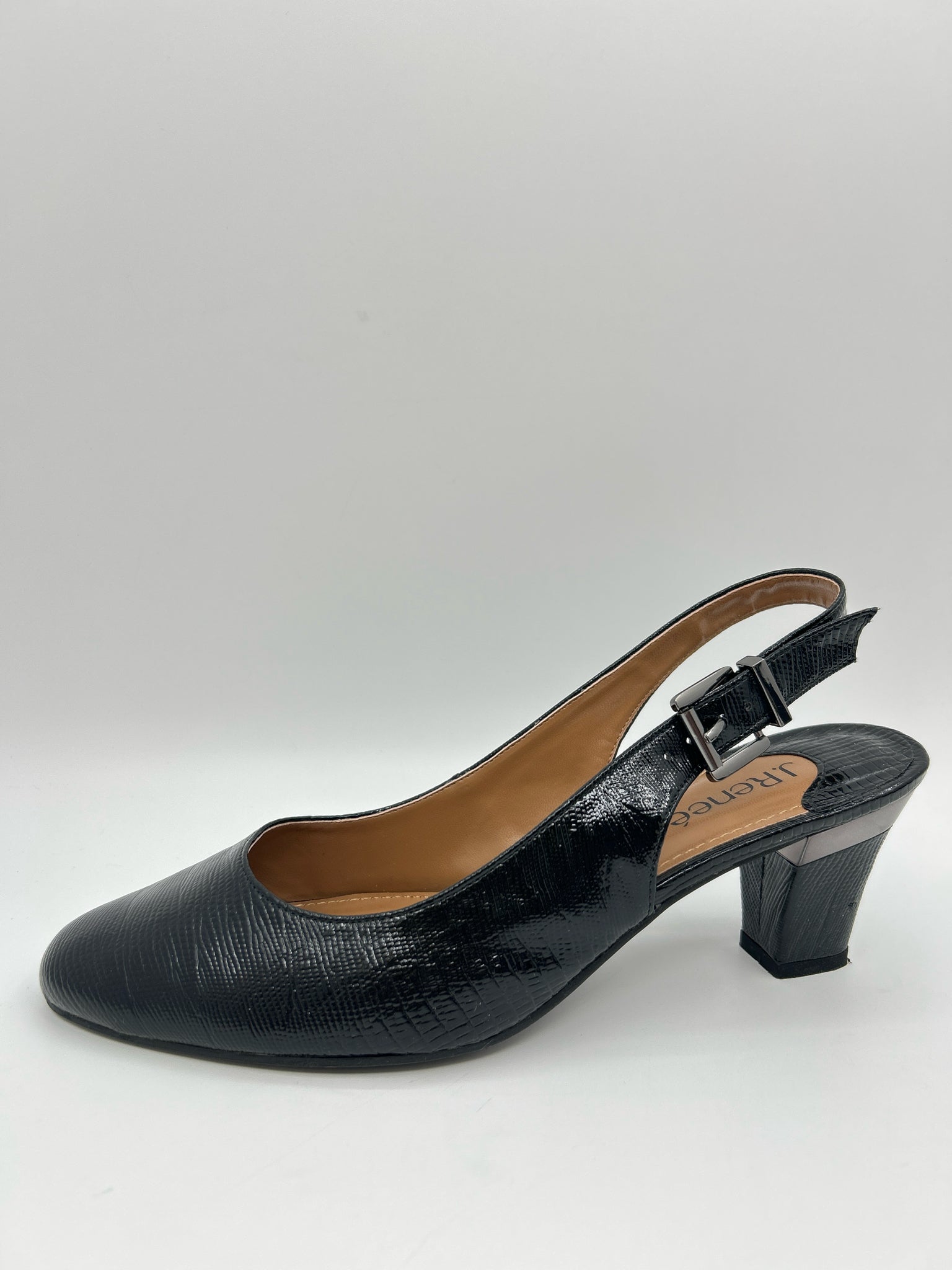 J. RENEE Size 10 Black Women Pumps