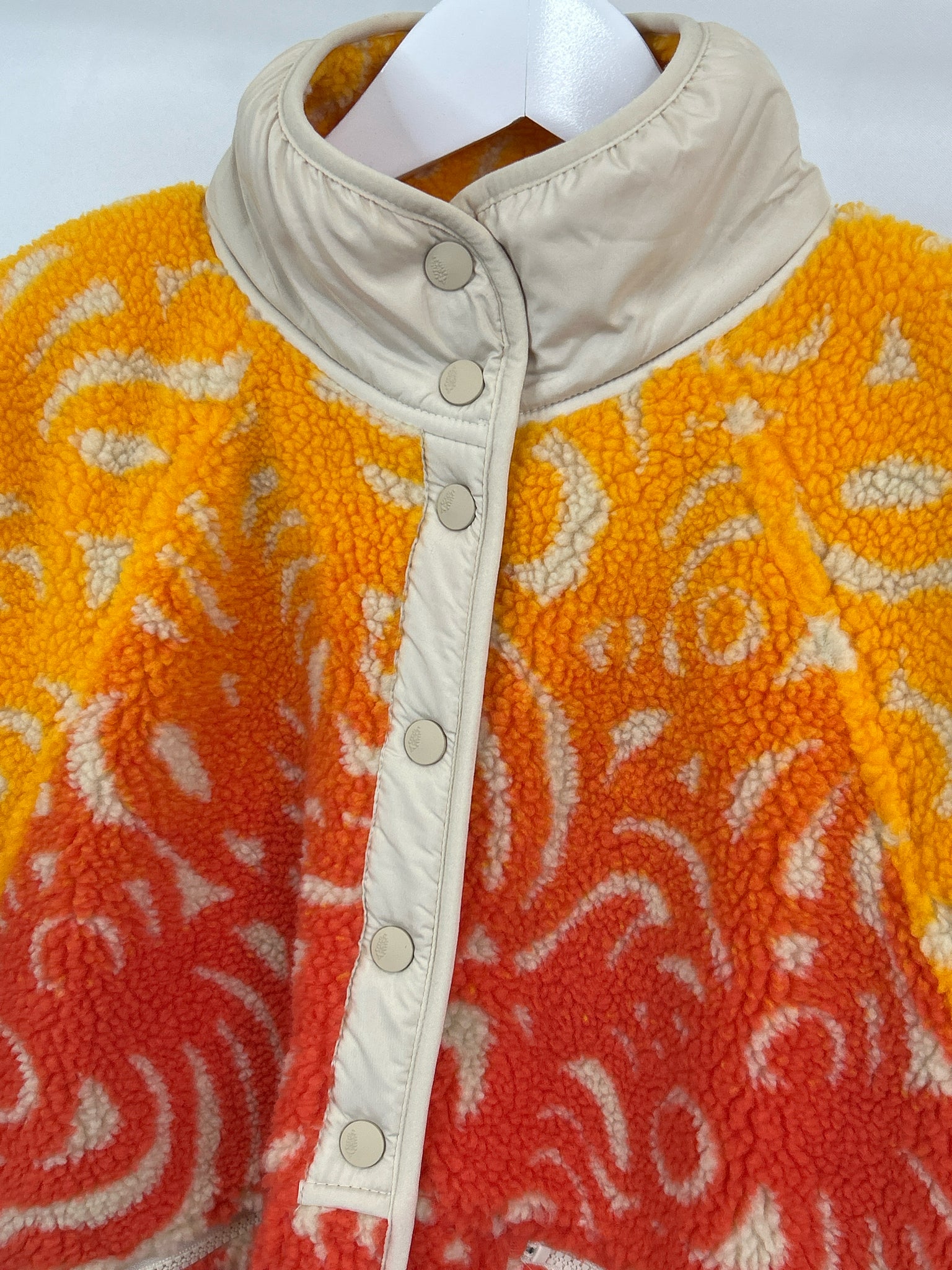 FP Movement Size M Yellow and Orange Women Pullover