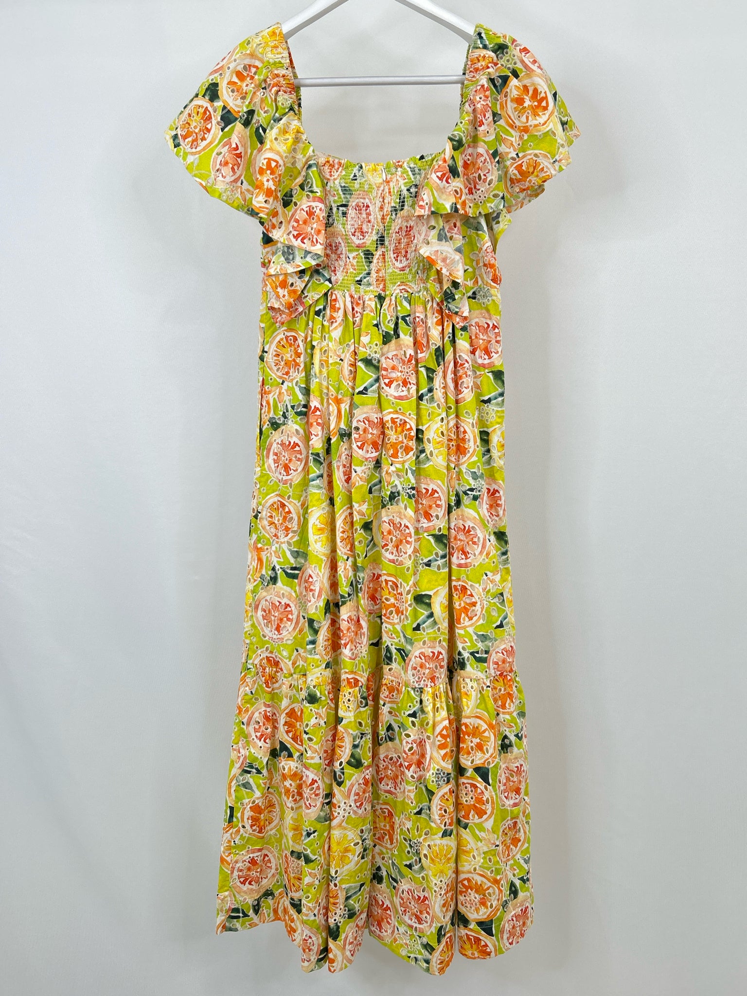 BOO GEMES Size M Yellow and Orange Women Dress