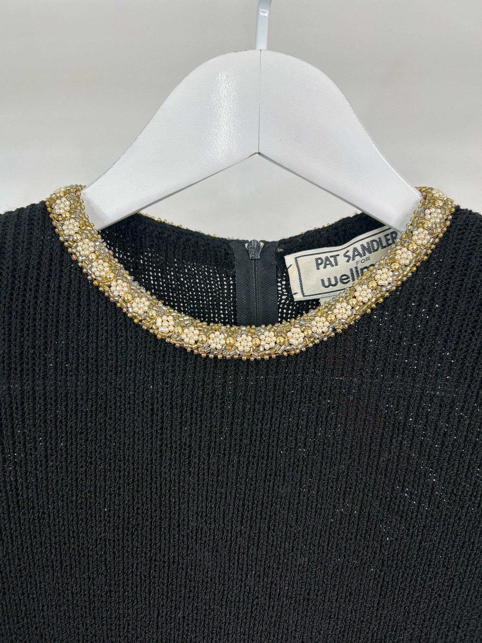 Pat Sandler For Wellmore Size 8 Black Women Dress