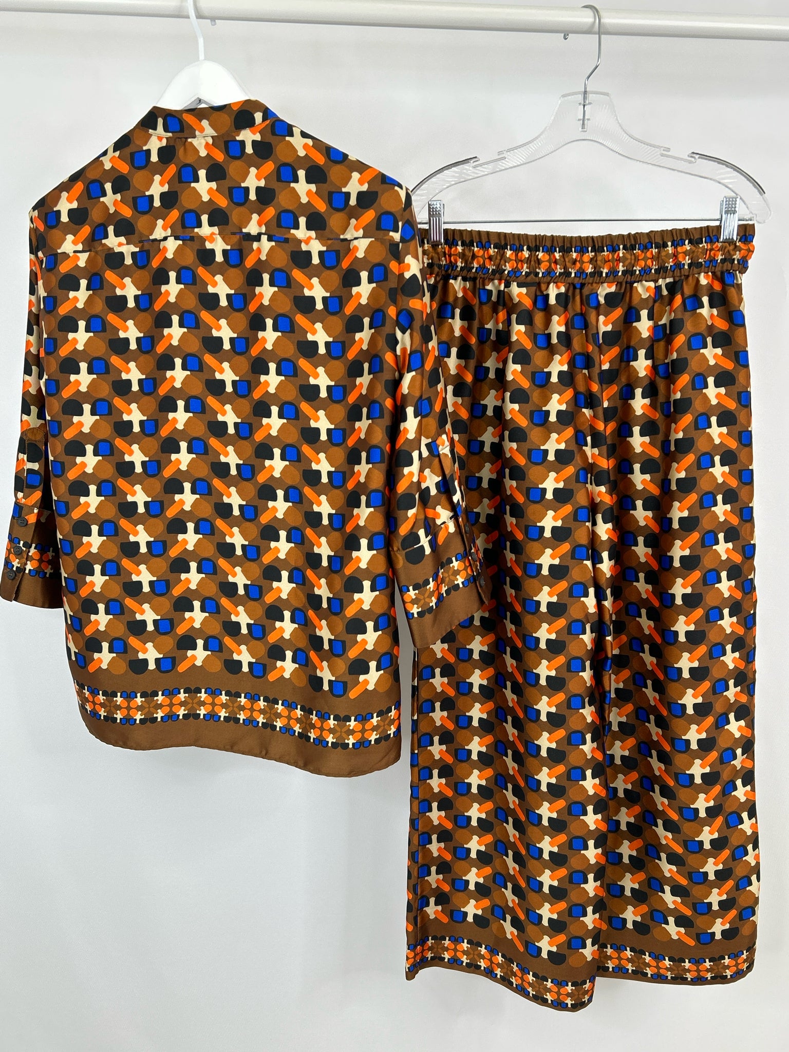 ZARA Size M BRONZE Women 2-Piece w/pants