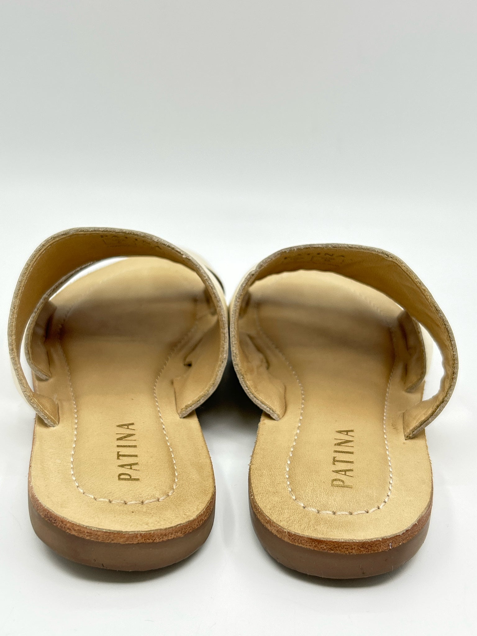 PATINA Size 6 BONE Women Sandal