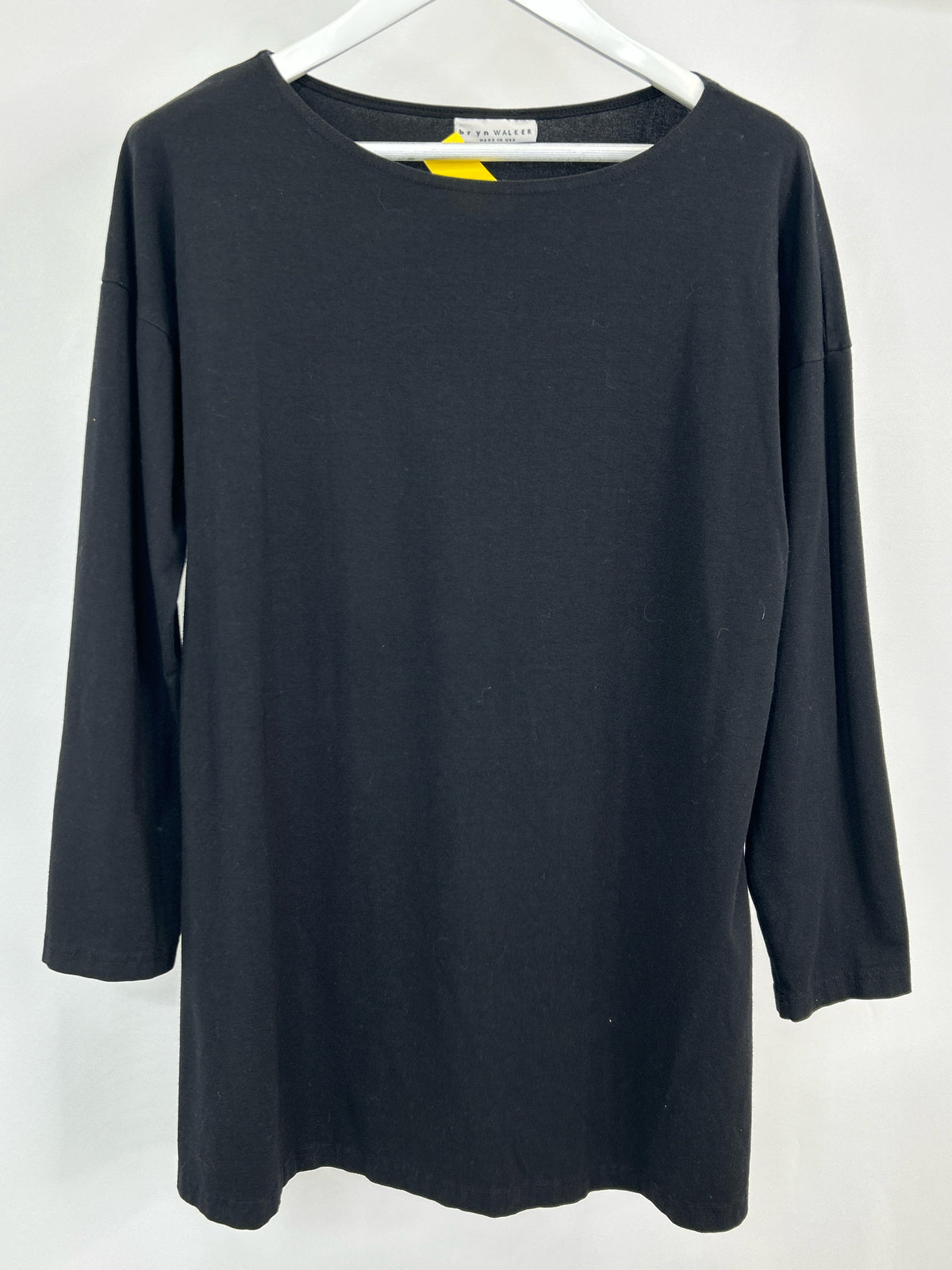 BRYN WALKER Size L Black Women Tunic