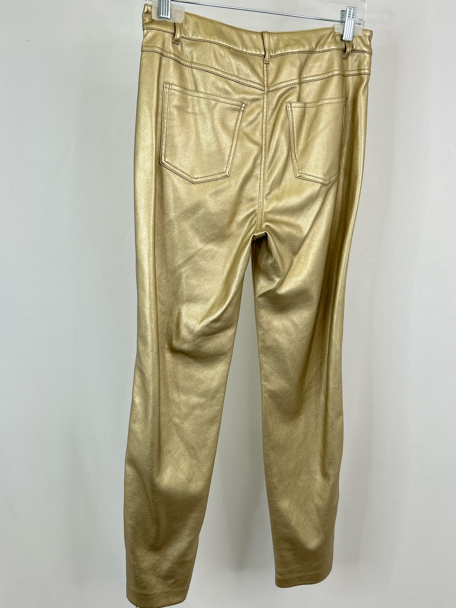 ELIE TAHARI Size 8 Gold Women Pants NWT